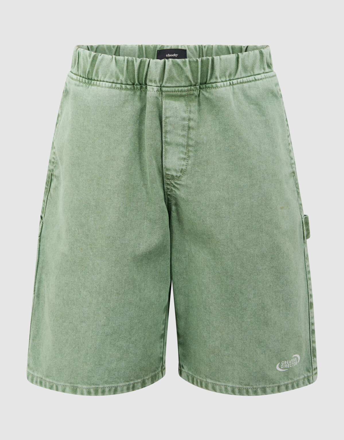 Washed Carpenter Short Lichtgroen SHOEBY BOYS