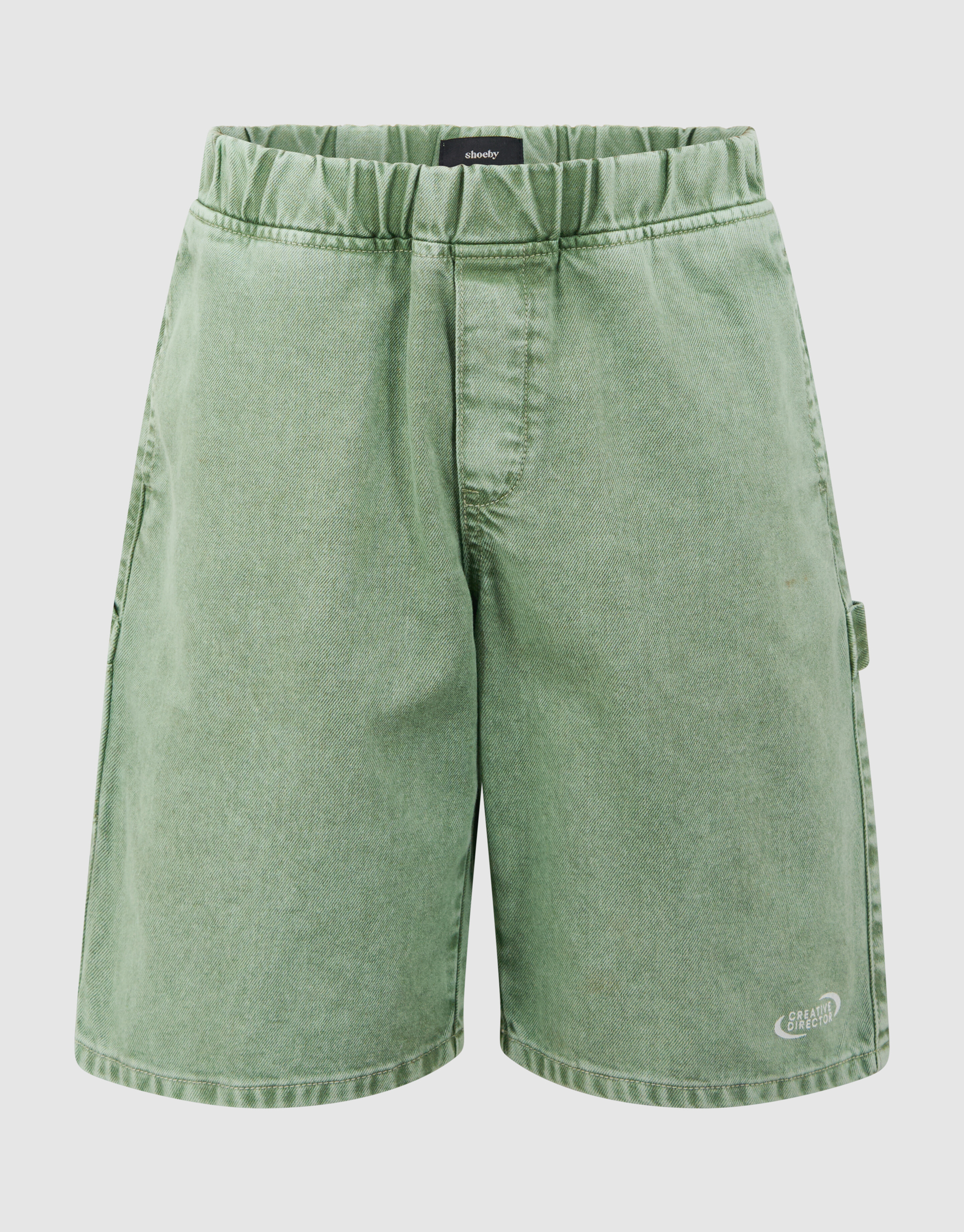 Washed Carpenter Short Lichtgroen SHOEBY BOYS