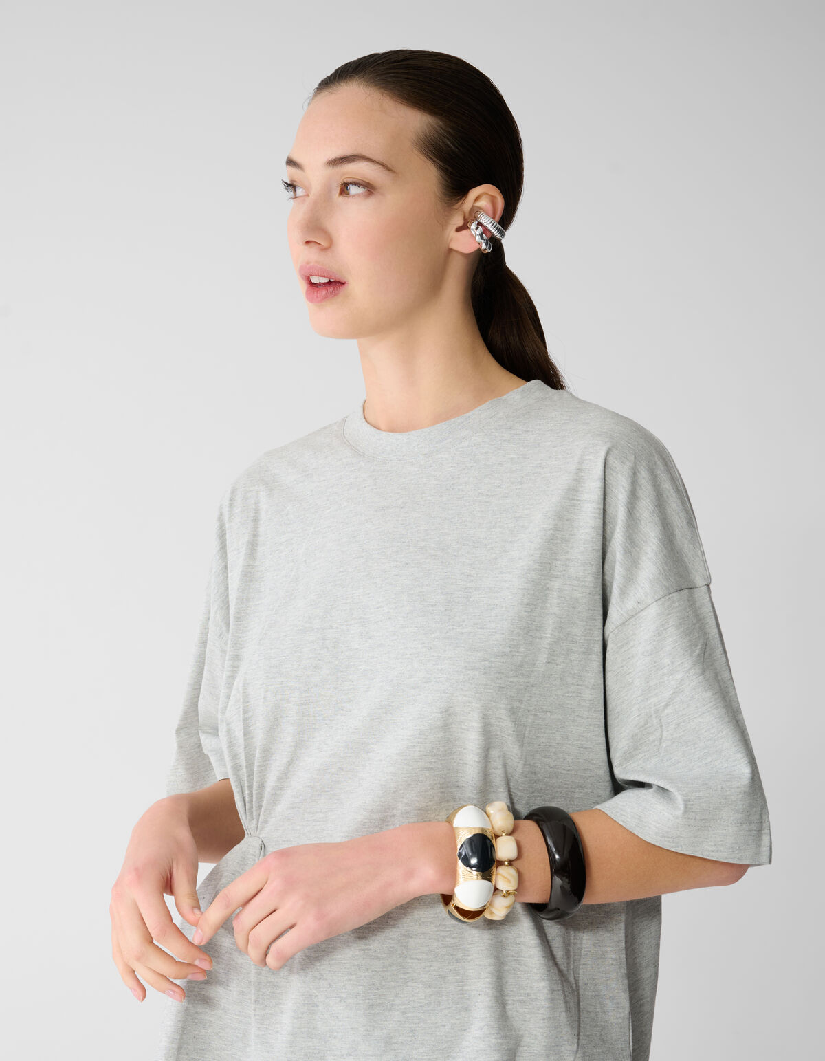 Bangle Armband Zwart/Wit SHOEBY ACCESSOIRES