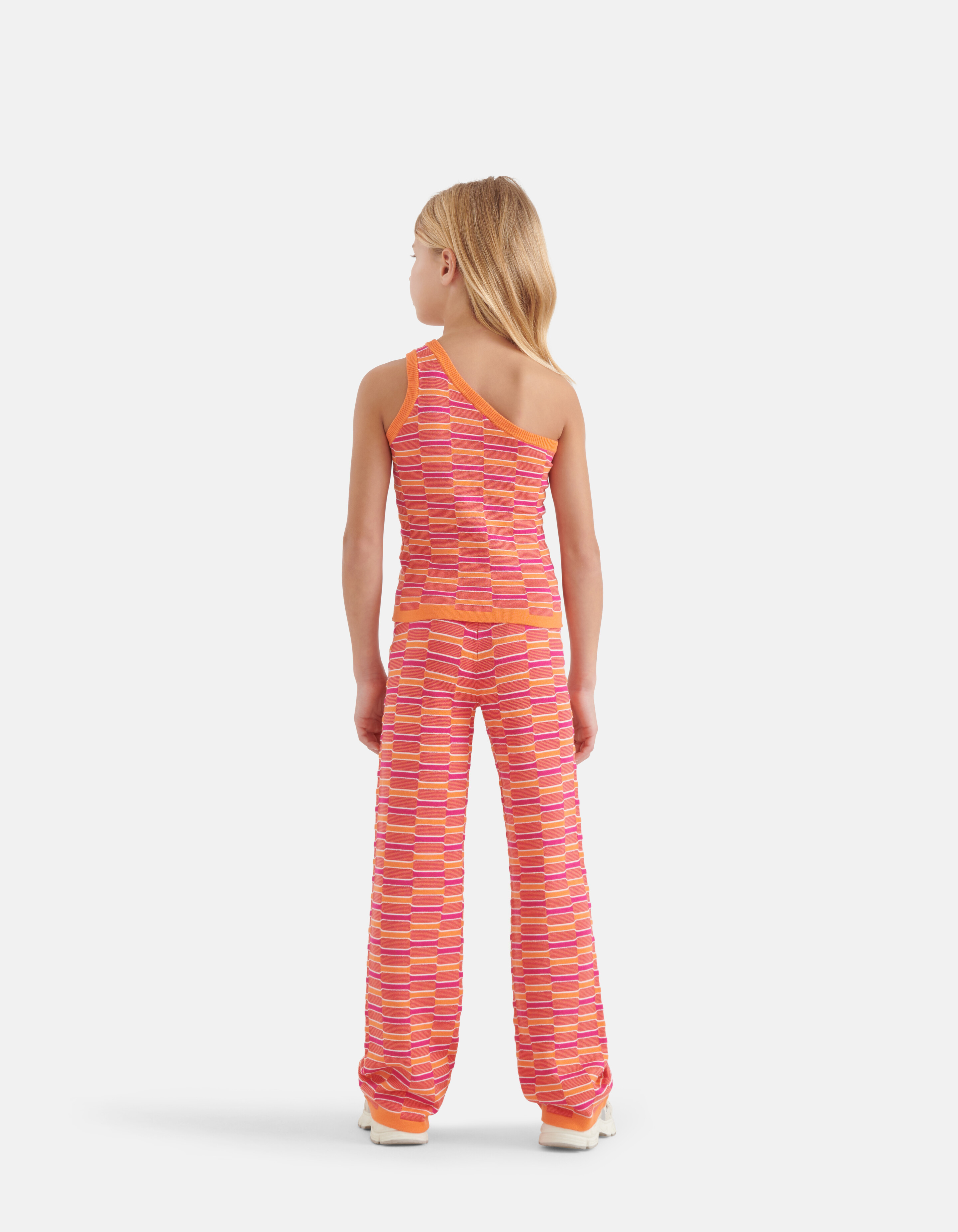 Wide Leg Broek Roze SHOEBY GIRLS