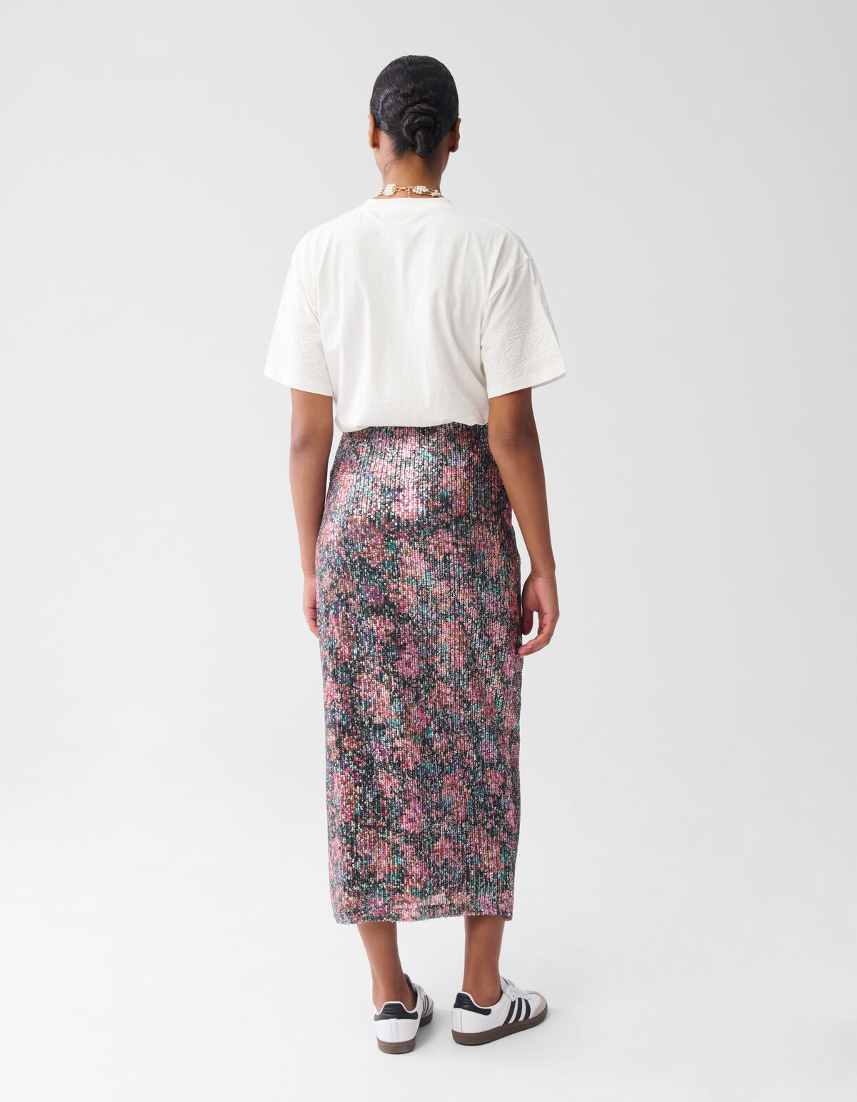 Sequin Maxi Rok Multicolor SHOEBY WOMEN