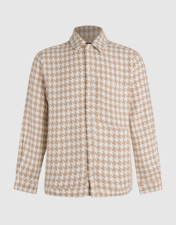 Ruiten Overshirt Zand SHOEBY MEN