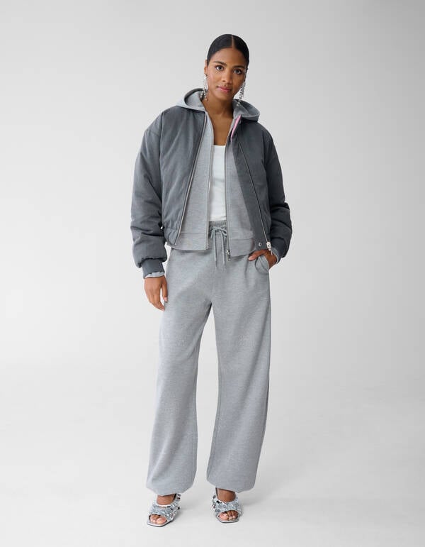 Reversible Bomber Jack Grijs By Fred SHOEBY WOMEN