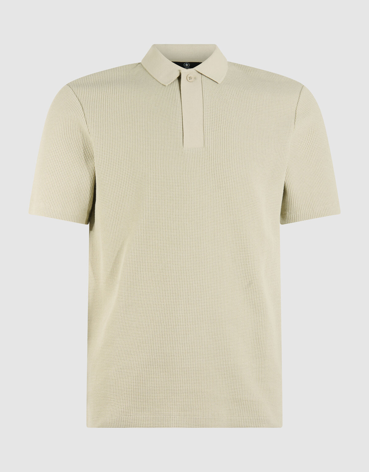 Waffle Polo Lichtgroen SHOEBY MEN