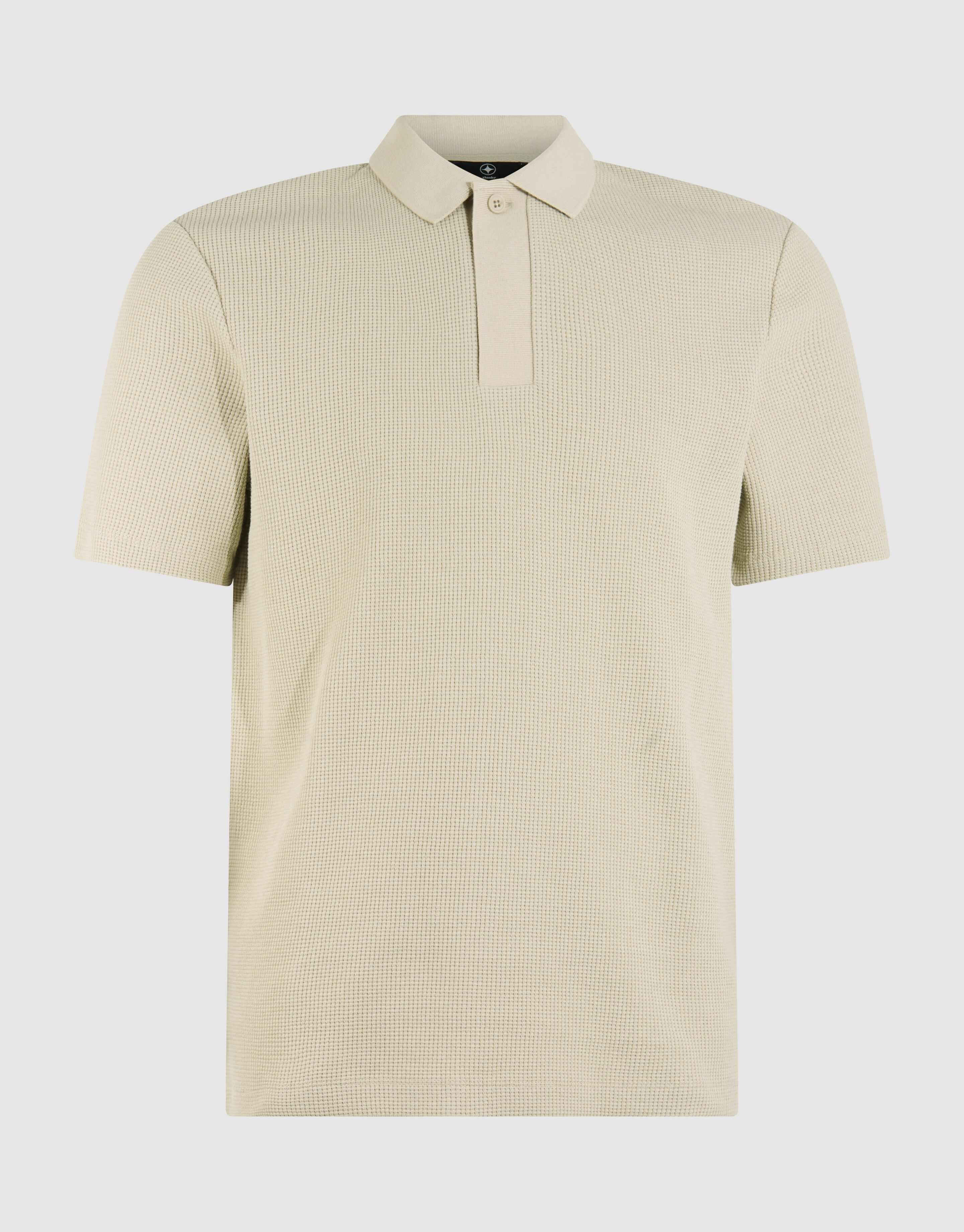 Waffle Polo Lichtgroen SHOEBY MEN