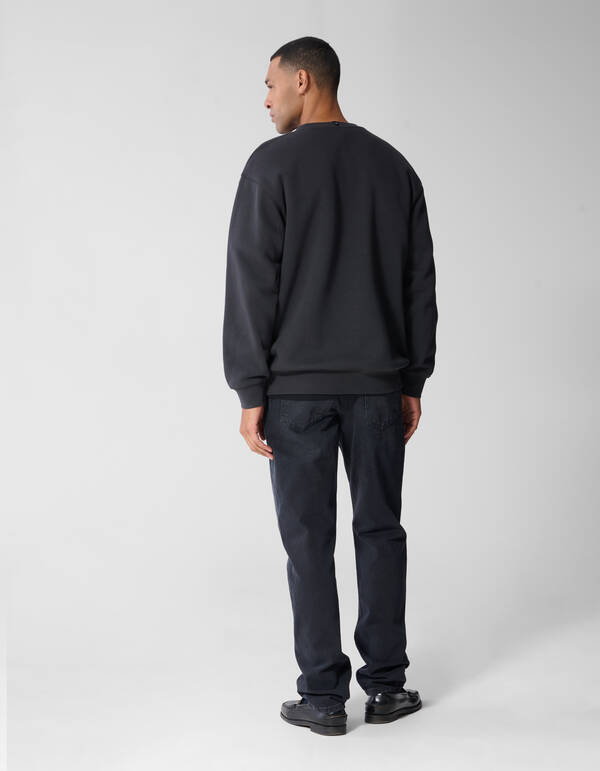 Crewneck Trui Donkergrijs SHOEBY MEN