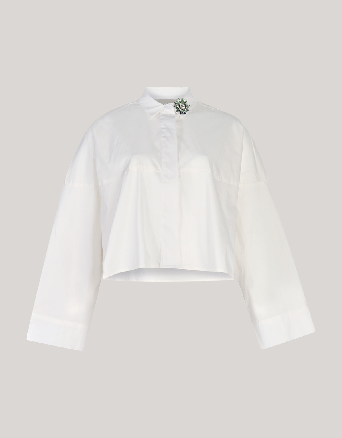 Wijde Blouse Wit By Mieke SHOEBY WOMEN