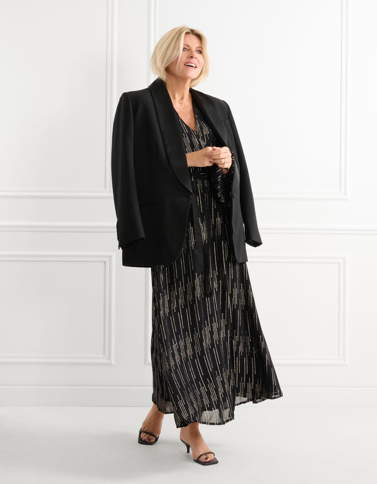 Oversized Smoking Blazer Zwart By Lonneke SHOEBY WOMEN