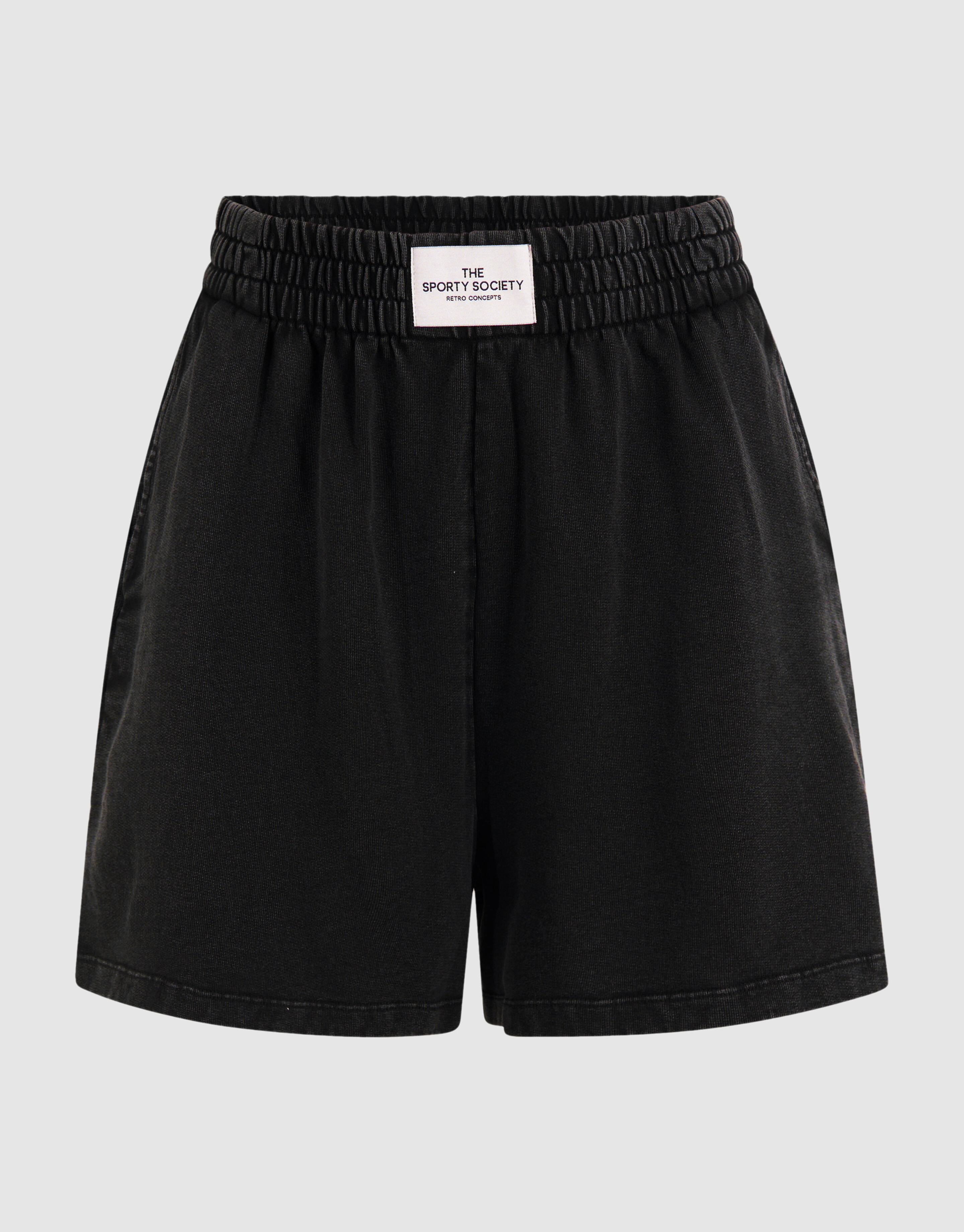 Washed Sweat Short Donkergrijs SHOEBY WOMEN