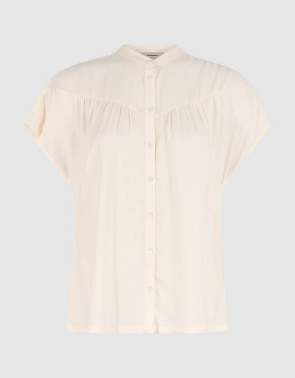 Structuur Top Gebroken Wit SHOEBY WOMEN