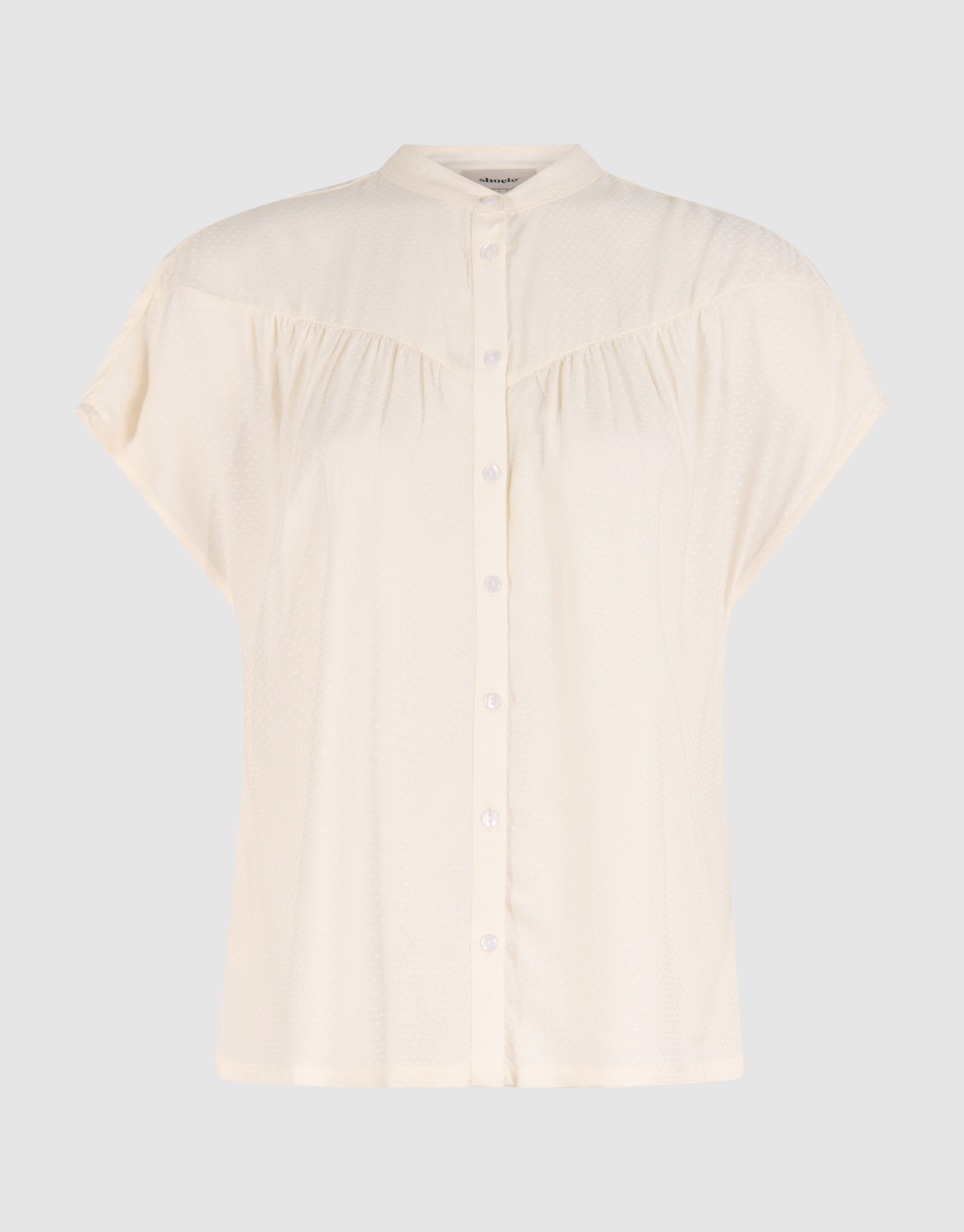 Structuur Top Gebroken Wit SHOEBY WOMEN