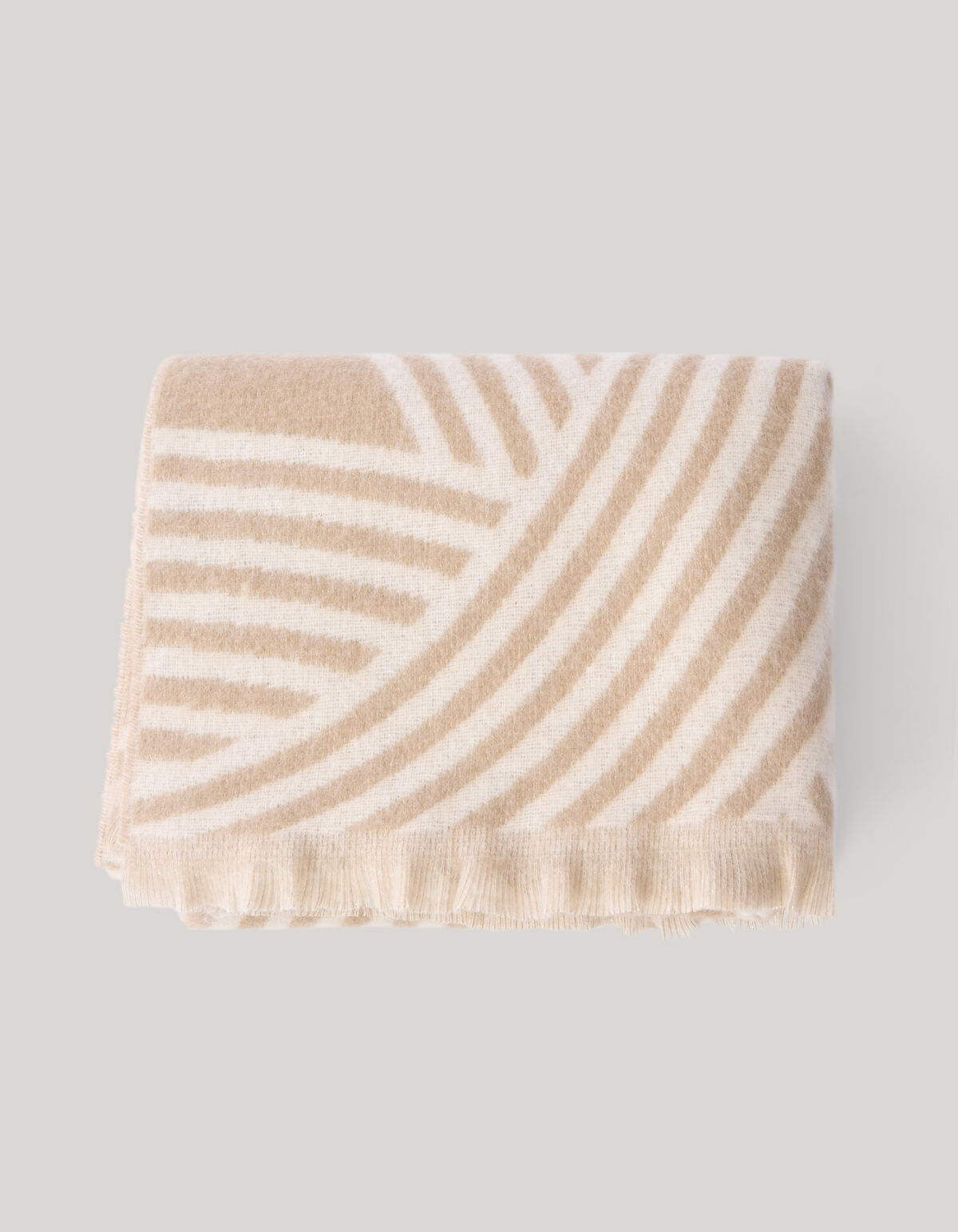 Lurex Sjaal Beige SHOEBY ACCESSOIRES