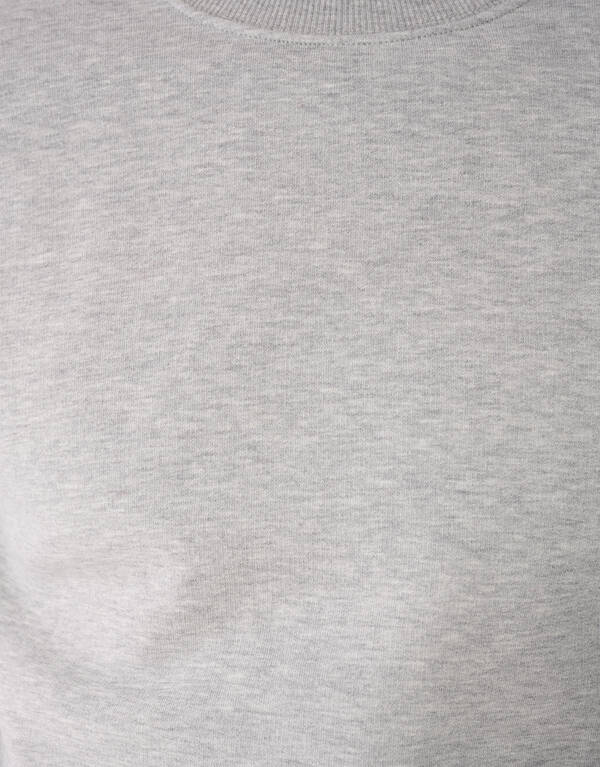 Rib Spark Sweater Lichtgrijs SHOEBY MEN