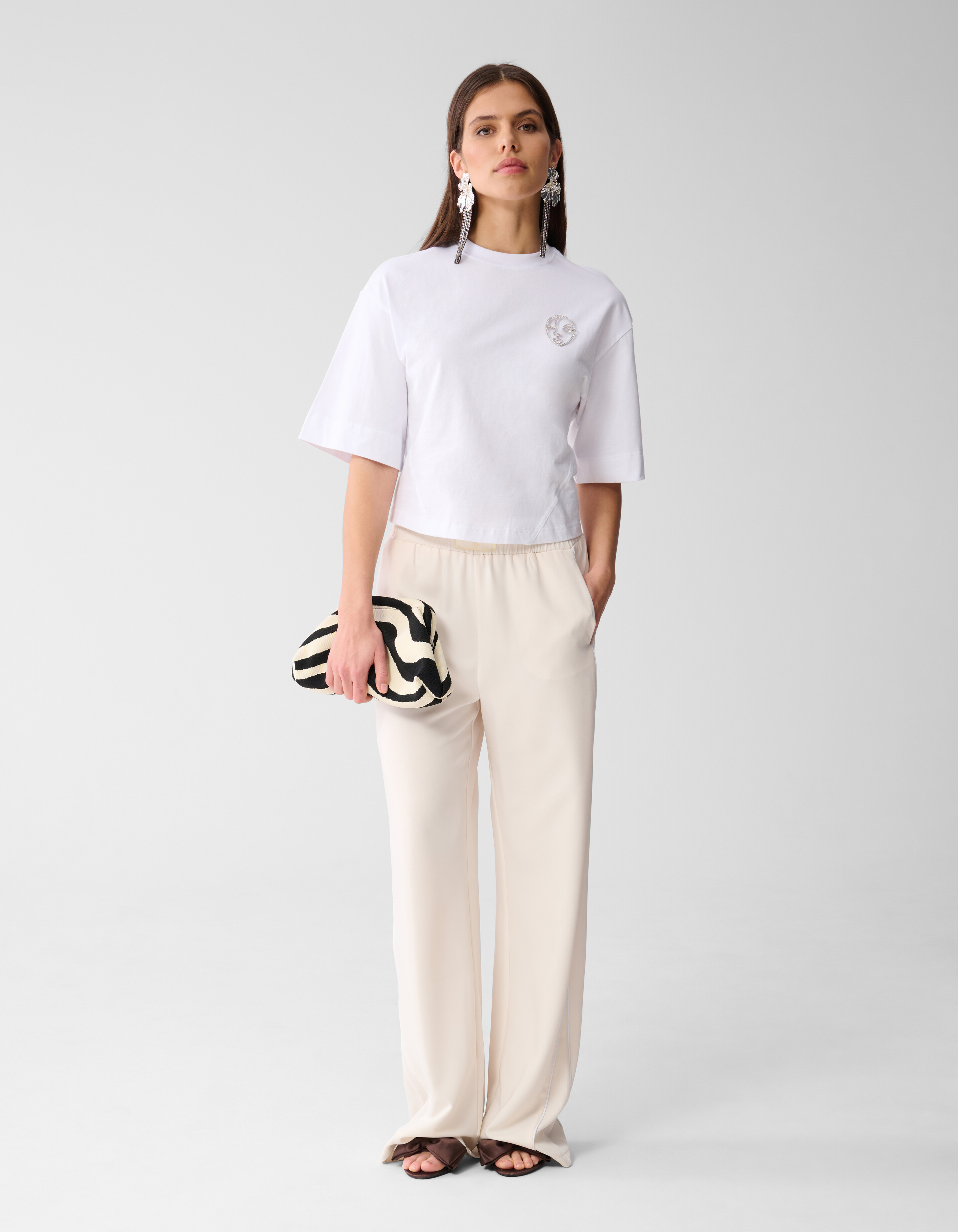 Getailleerd T-shirt Wit SHOEBY WOMEN