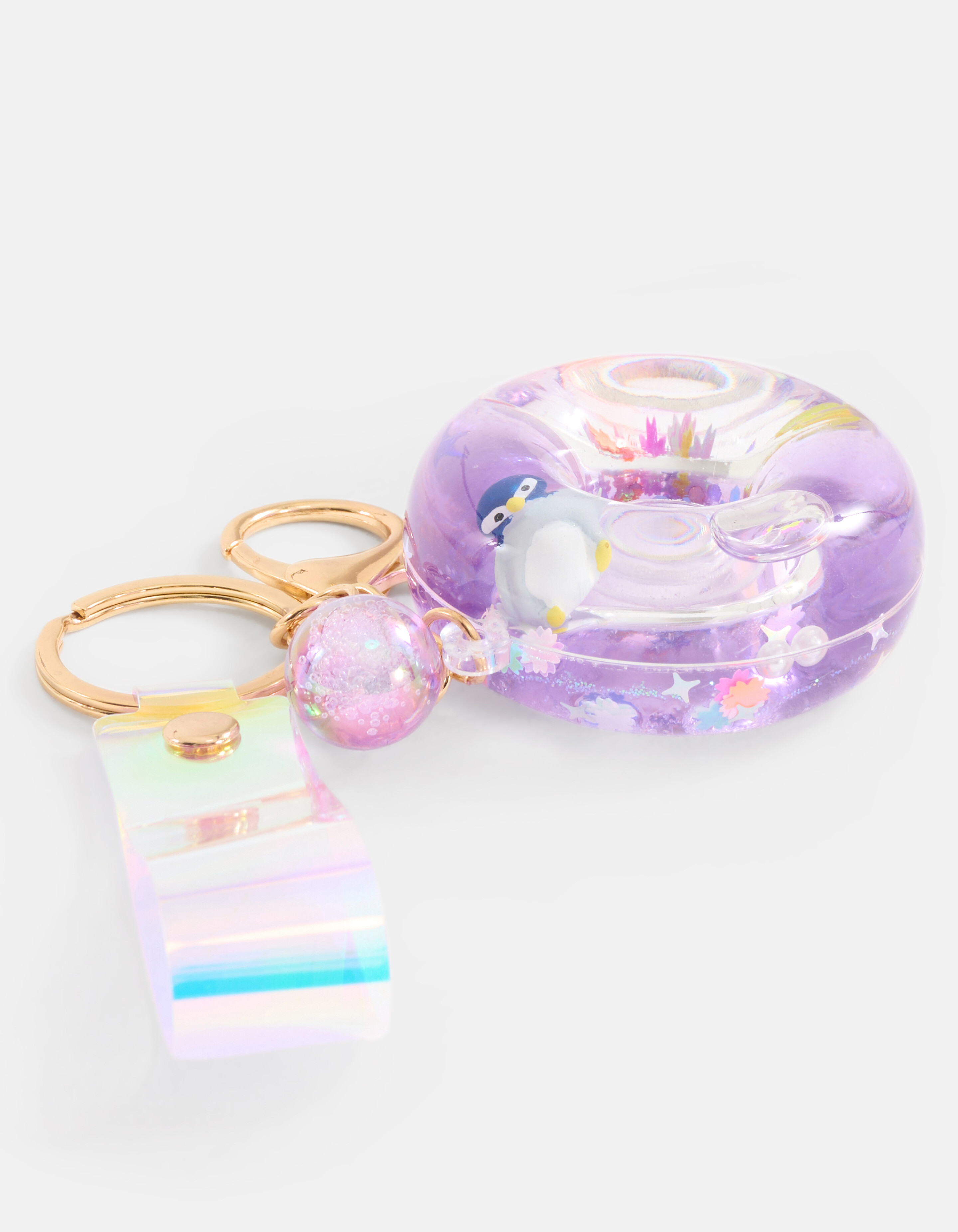 Donut Sleutelhanger Lichtpaars SHOEBY ACCESSOIRES