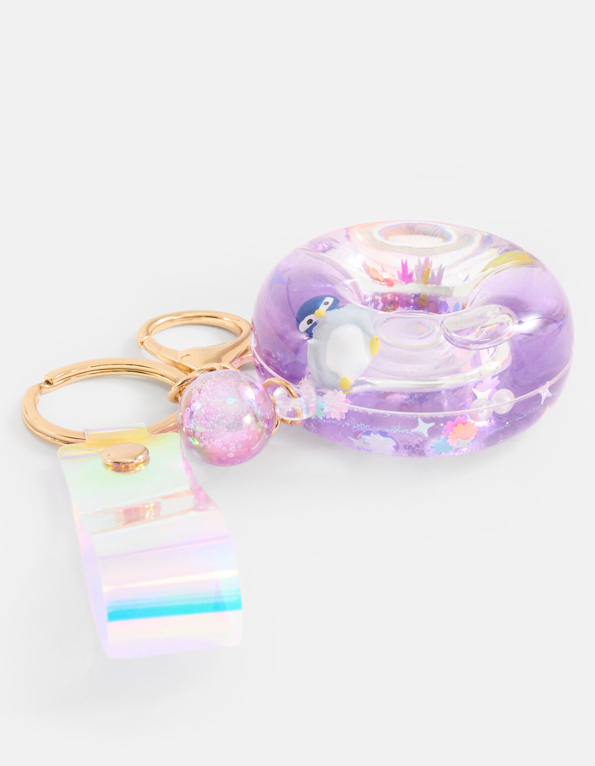 Donut Sleutelhanger Lichtpaars SHOEBY ACCESSOIRES