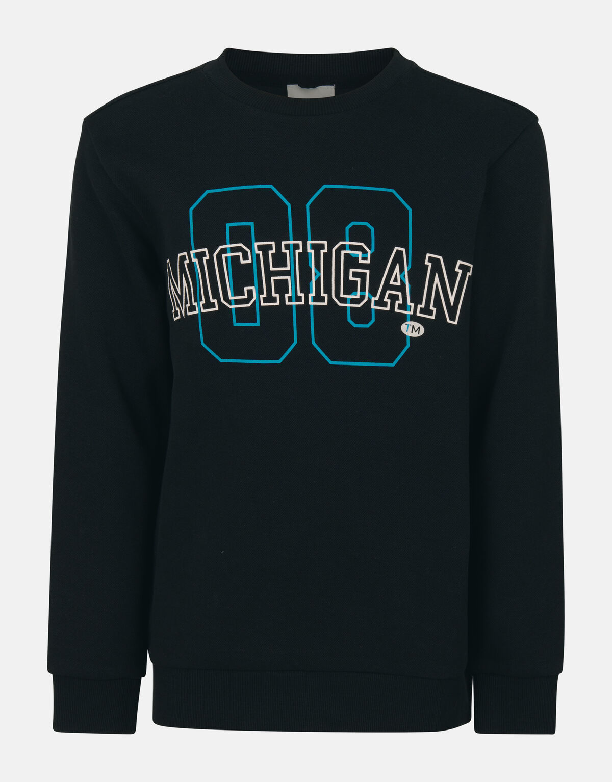 Printed Sweater Zwart SHOEBY BOYS