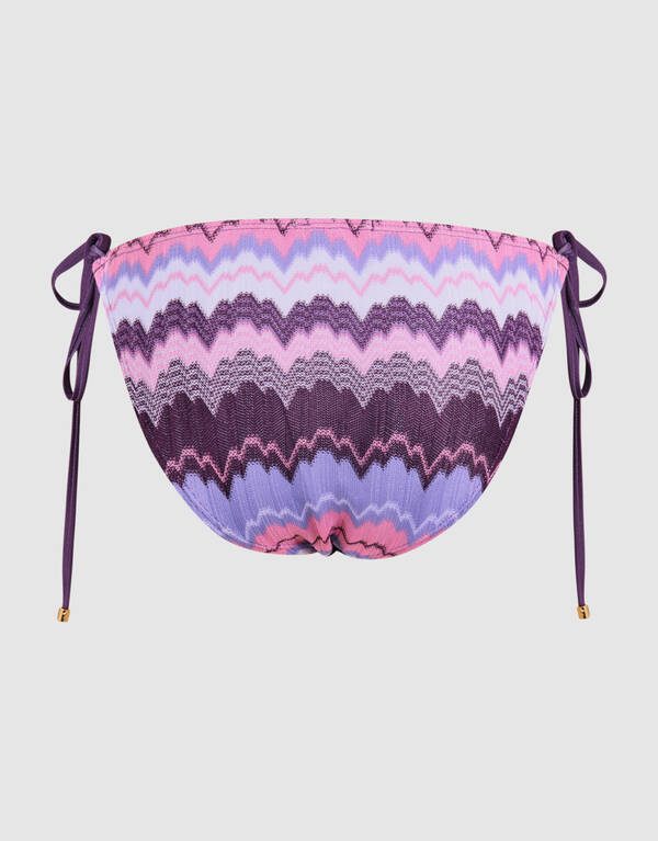 Printed Bikini Broekje Paars SHOEBY ACCESSOIRES