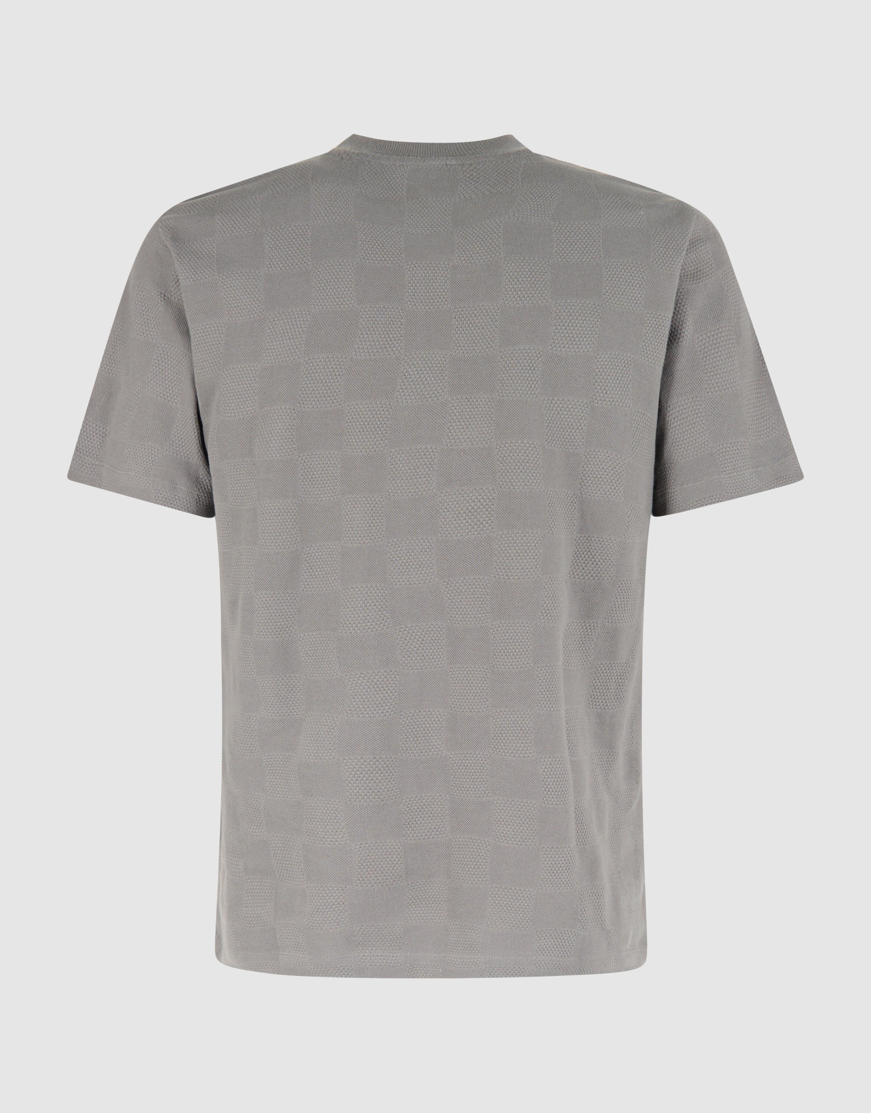 Patchwork T-shirt Donkergroen SHOEBY MEN