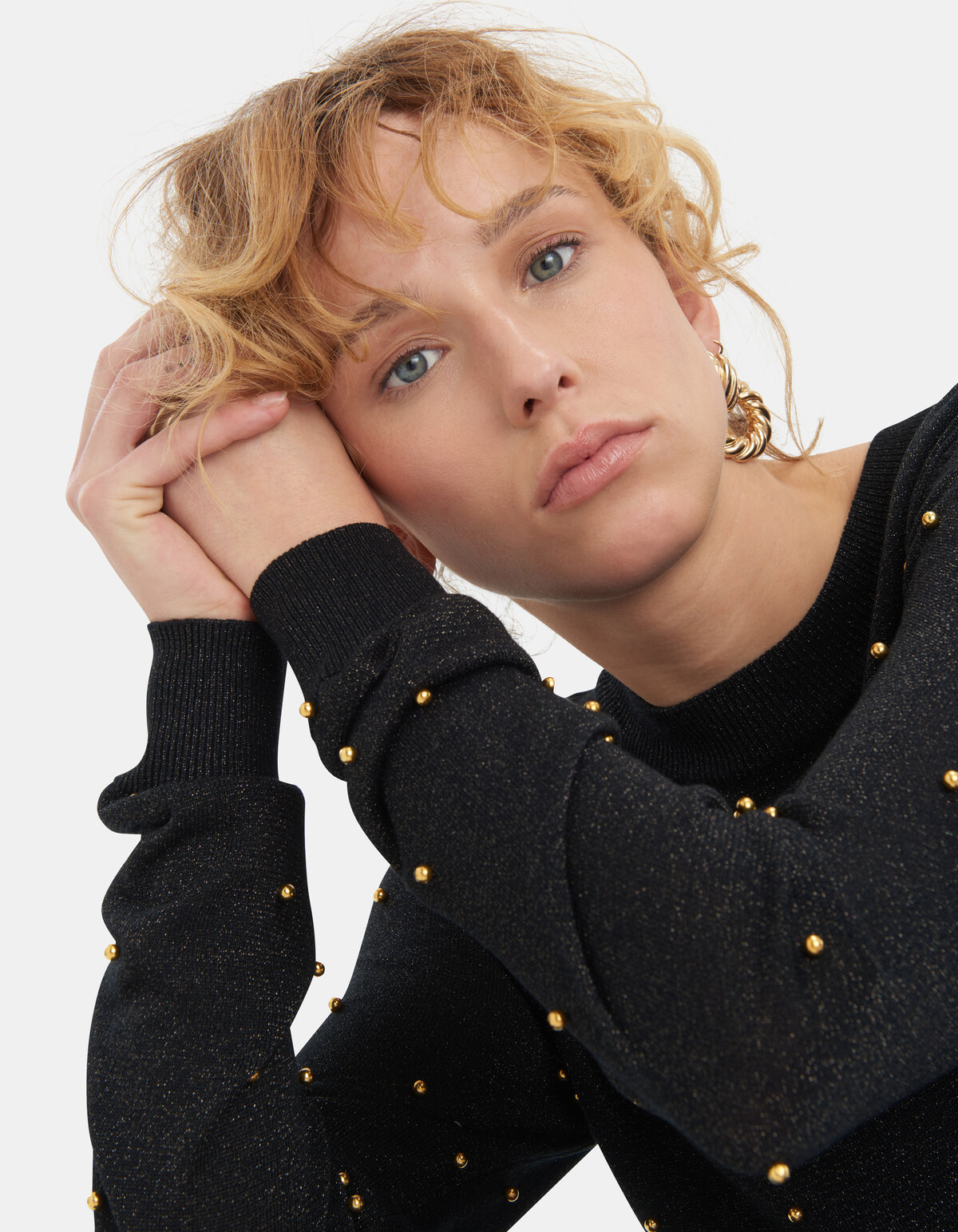 Glitter Stud Trui