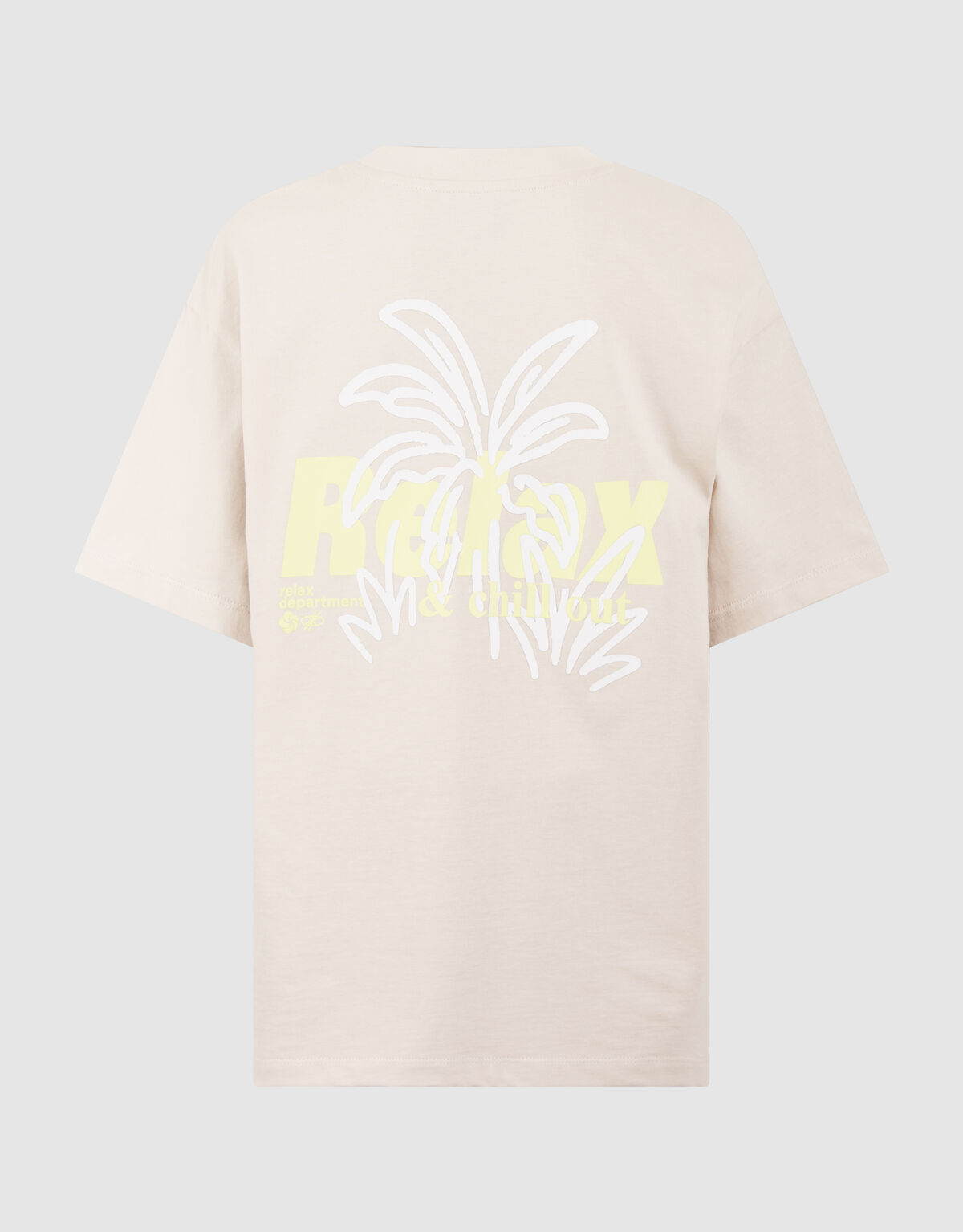 Relax Artwork T-shirt Beige SHOEBY BOYS