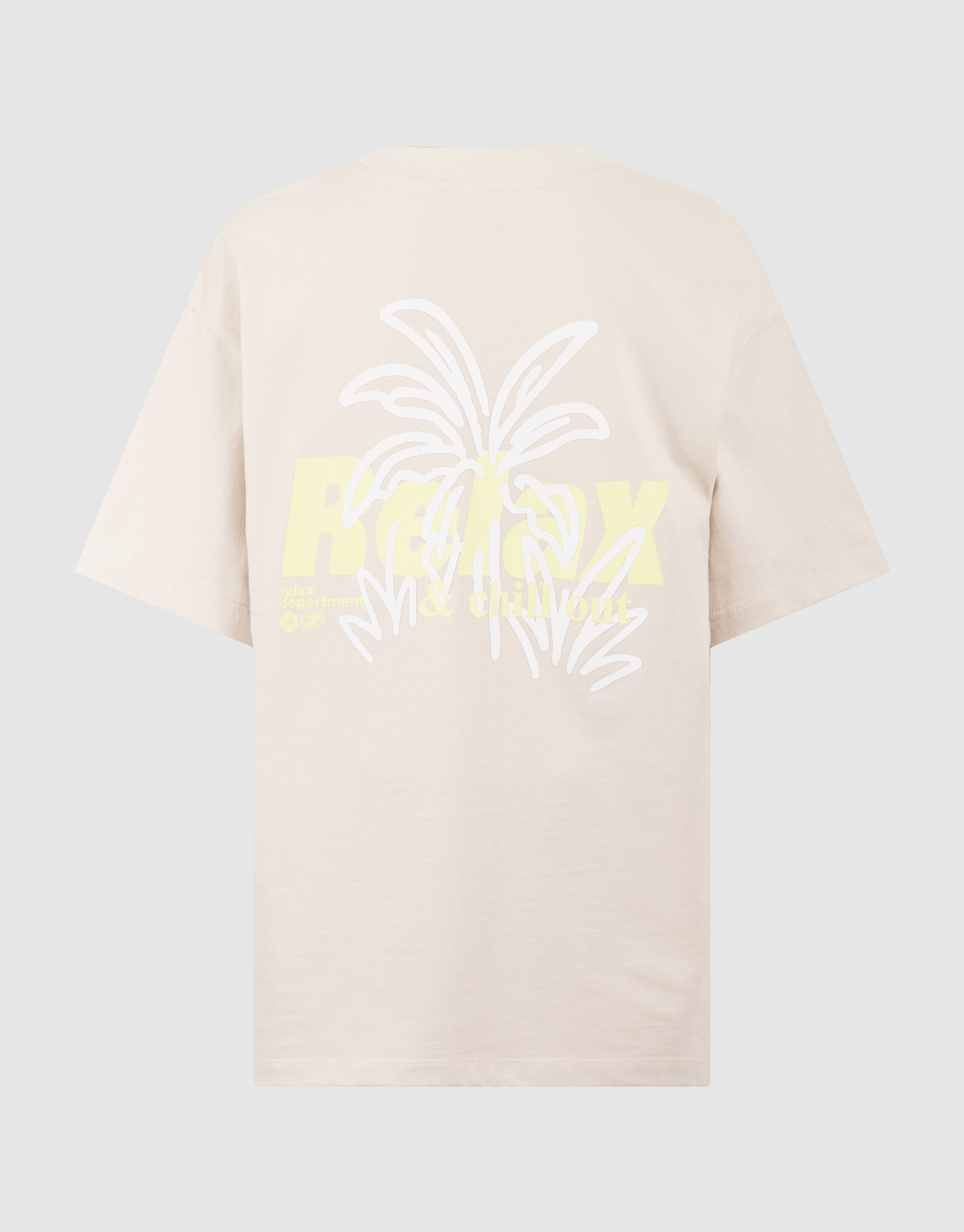 Relax Artwork T-shirt Beige SHOEBY BOYS