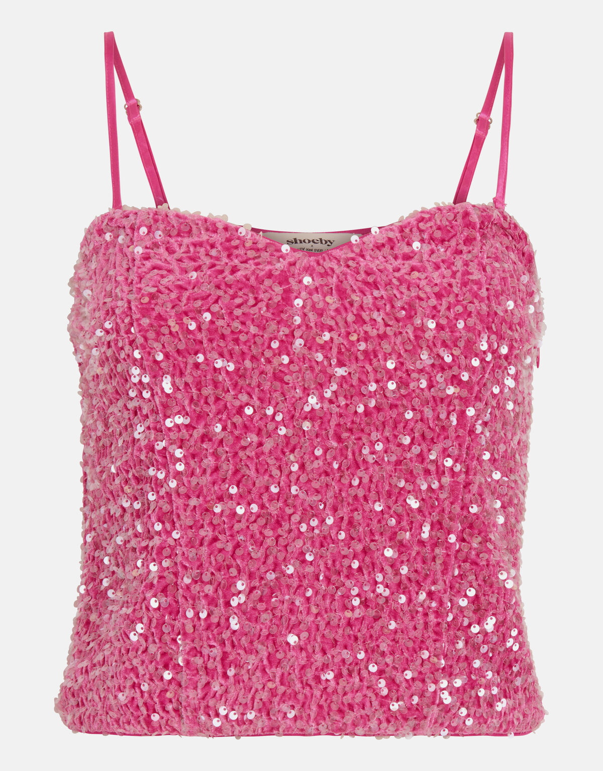 Pailletten Top Roze By Lizzy SHOEBY WOMEN