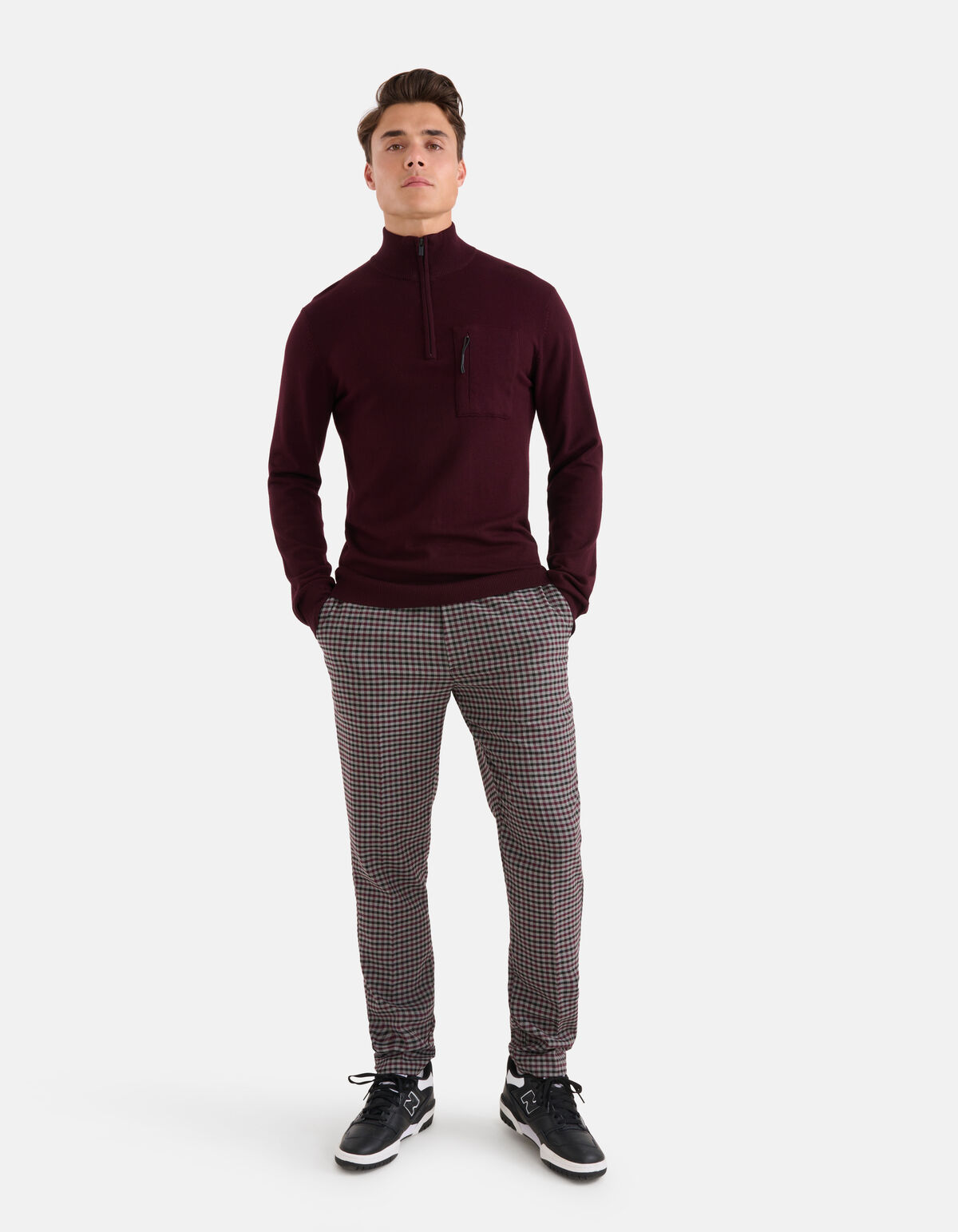 Ruiten Joggingbroek Grijs SHOEBY MEN
