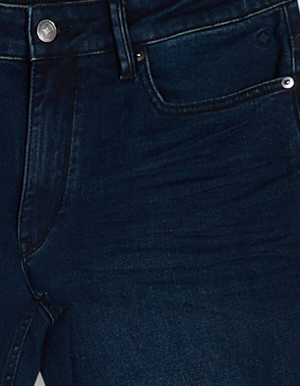 Slim Fit Jeans Blauw/Zwart L32 SHOEBY MEN