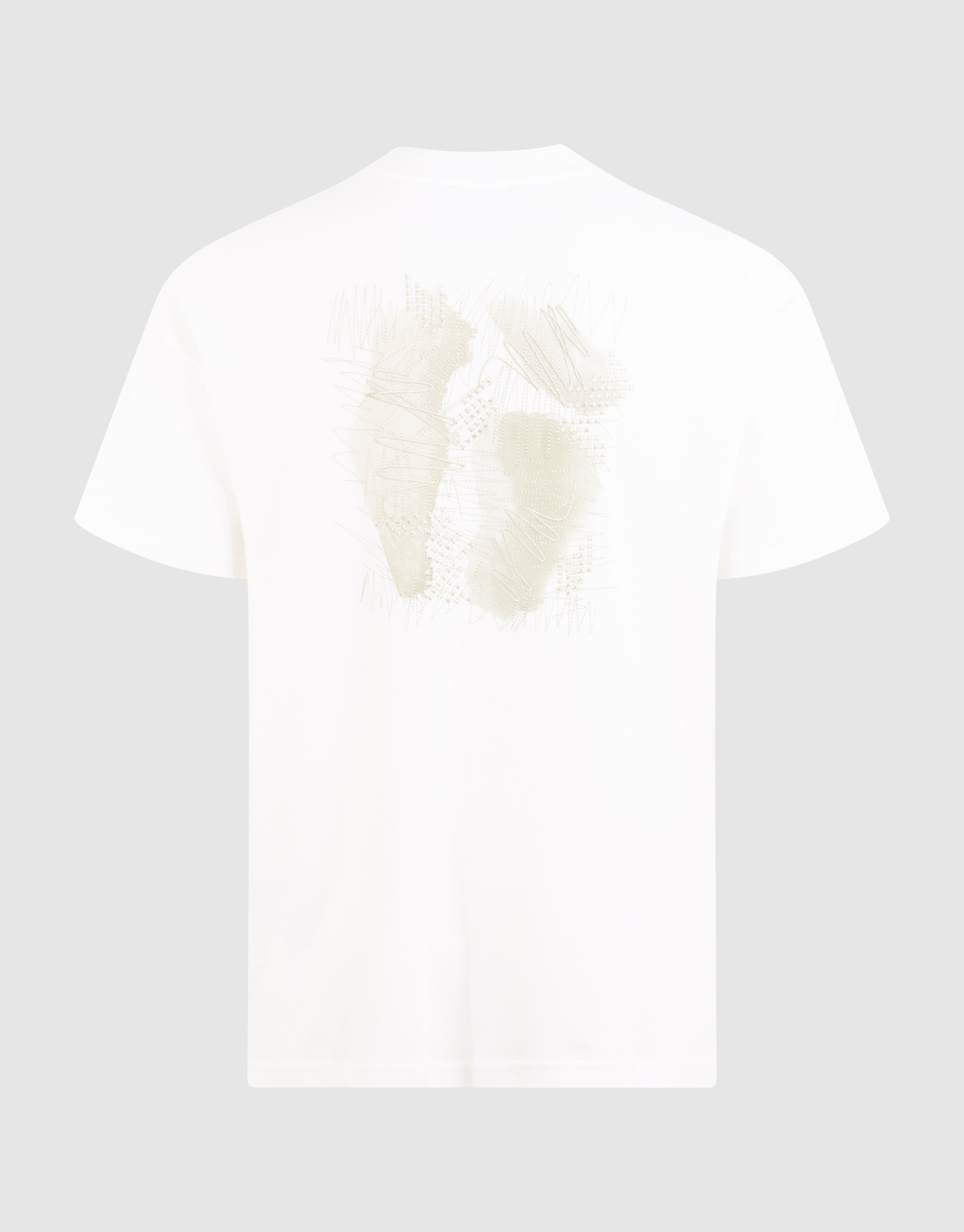 Embroidery Mix T-shirt Wit SHOEBY MEN