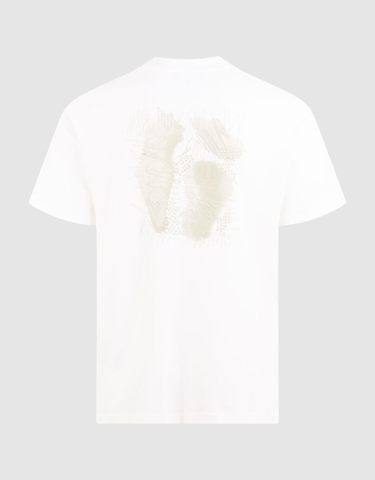 Embroidery Mix T-shirt Wit SHOEBY MEN