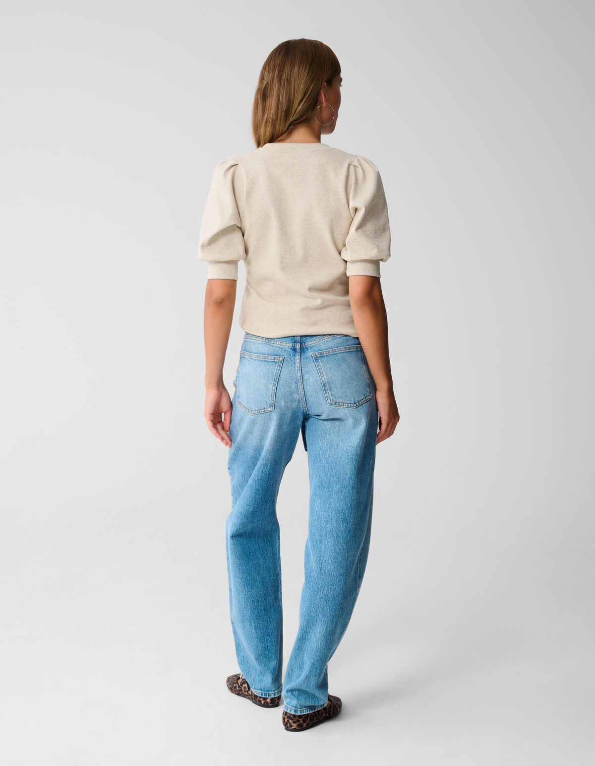 Balloon Fit Jeans Donkerblauw SHOEBY WOMEN