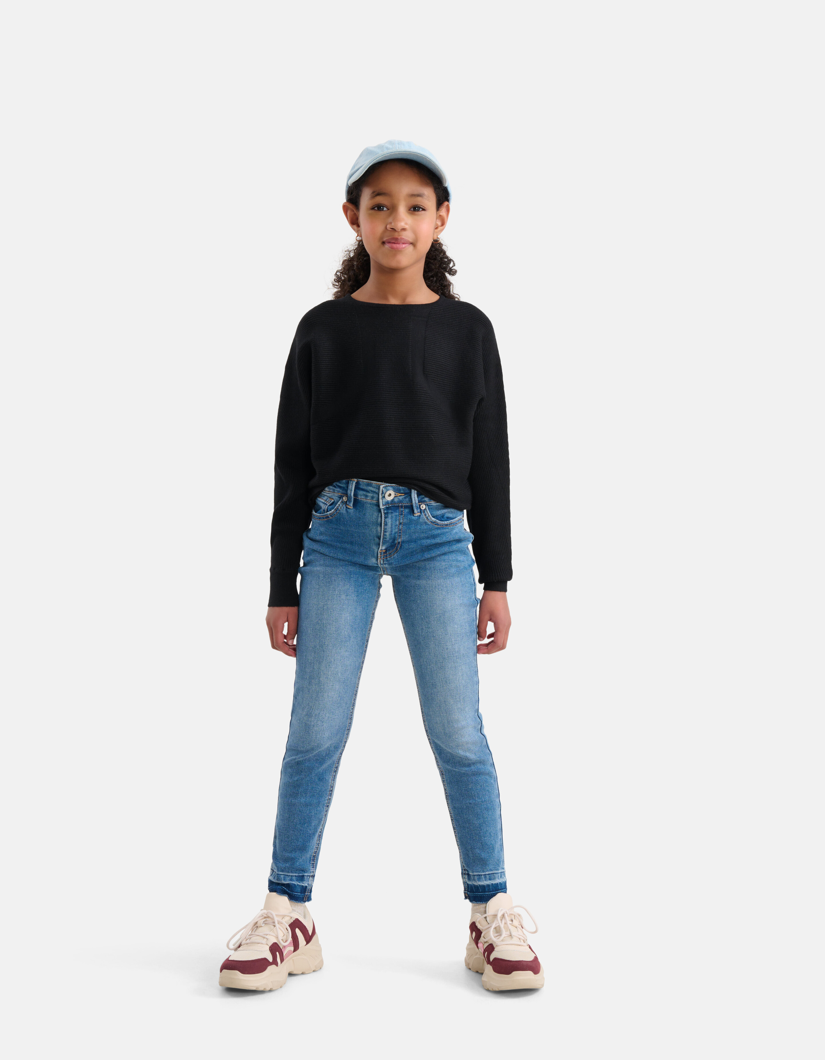 Oversized Trui Zwart SHOEBY GIRLS