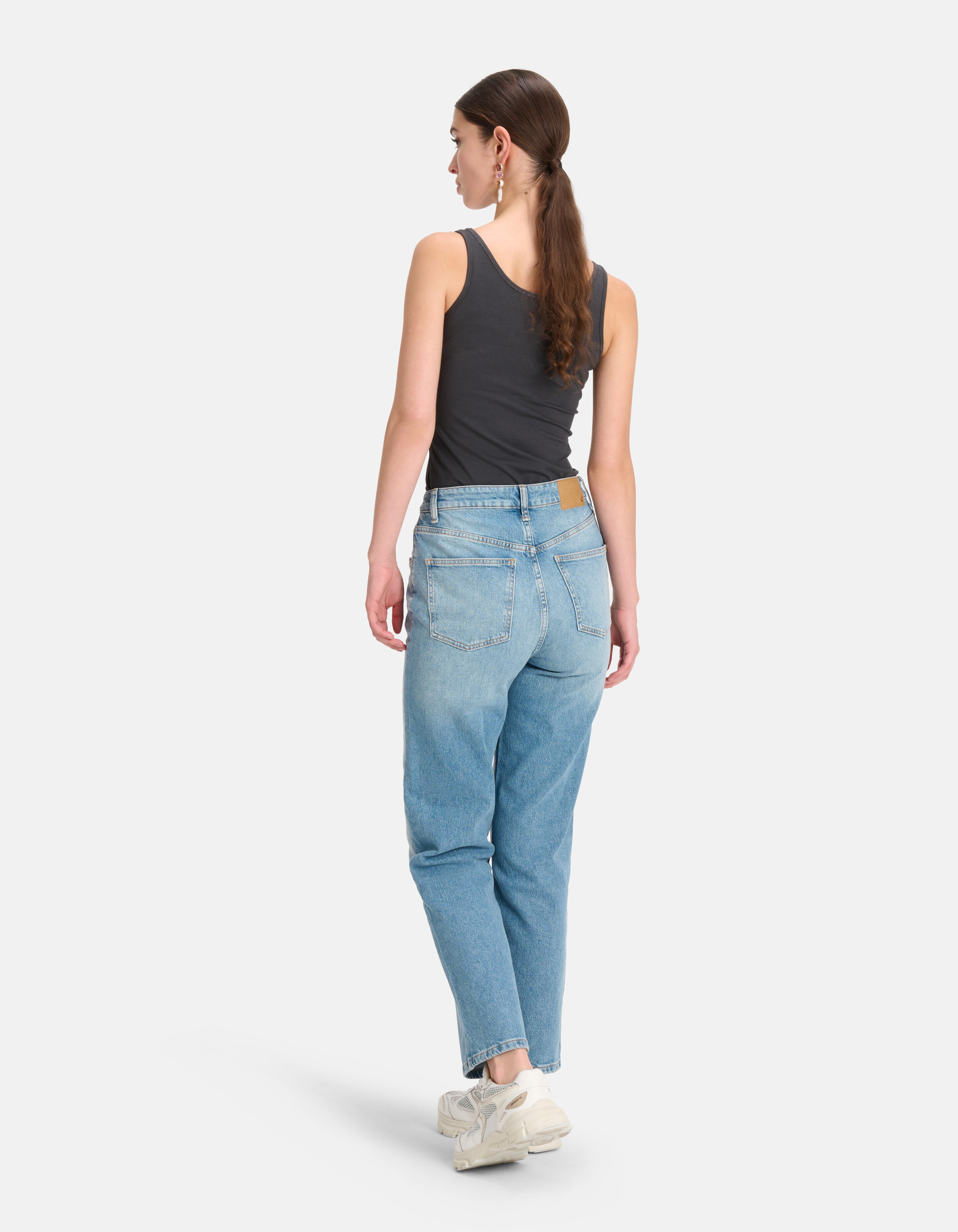 Basis Tanktop Donkergrijs SHOEBY WOMEN