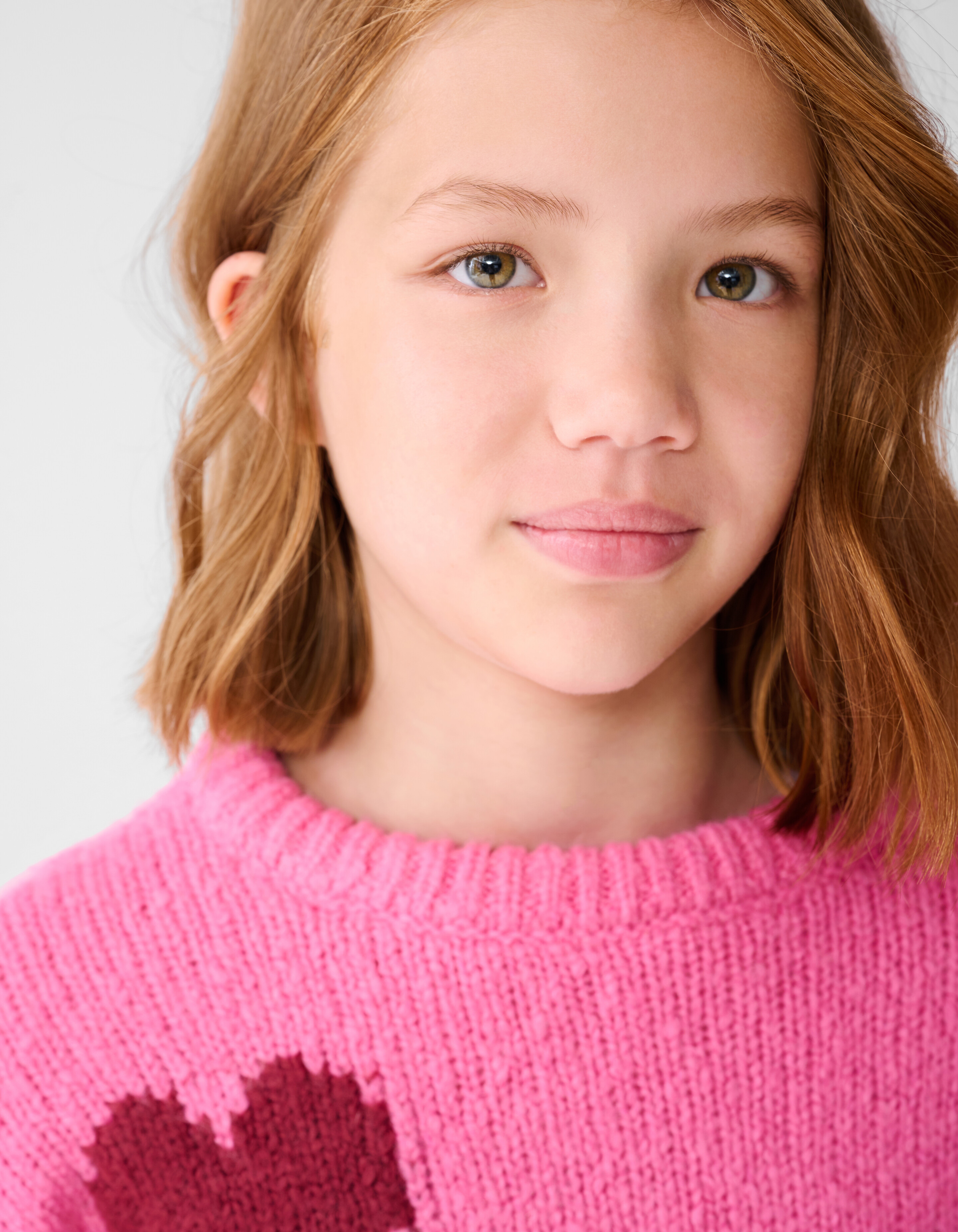 Heart Artwork Trui Roze SHOEBY GIRLS