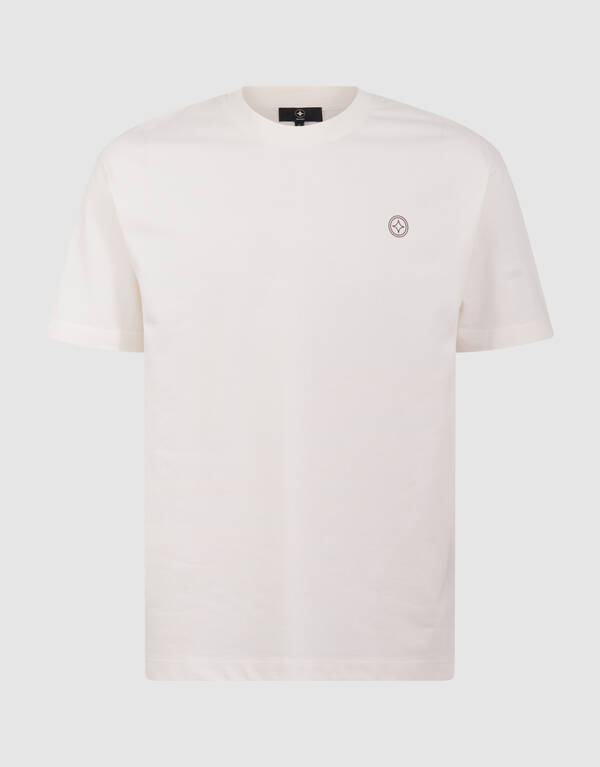 Spark T-shirt Gebroken Wit SHOEBY MEN