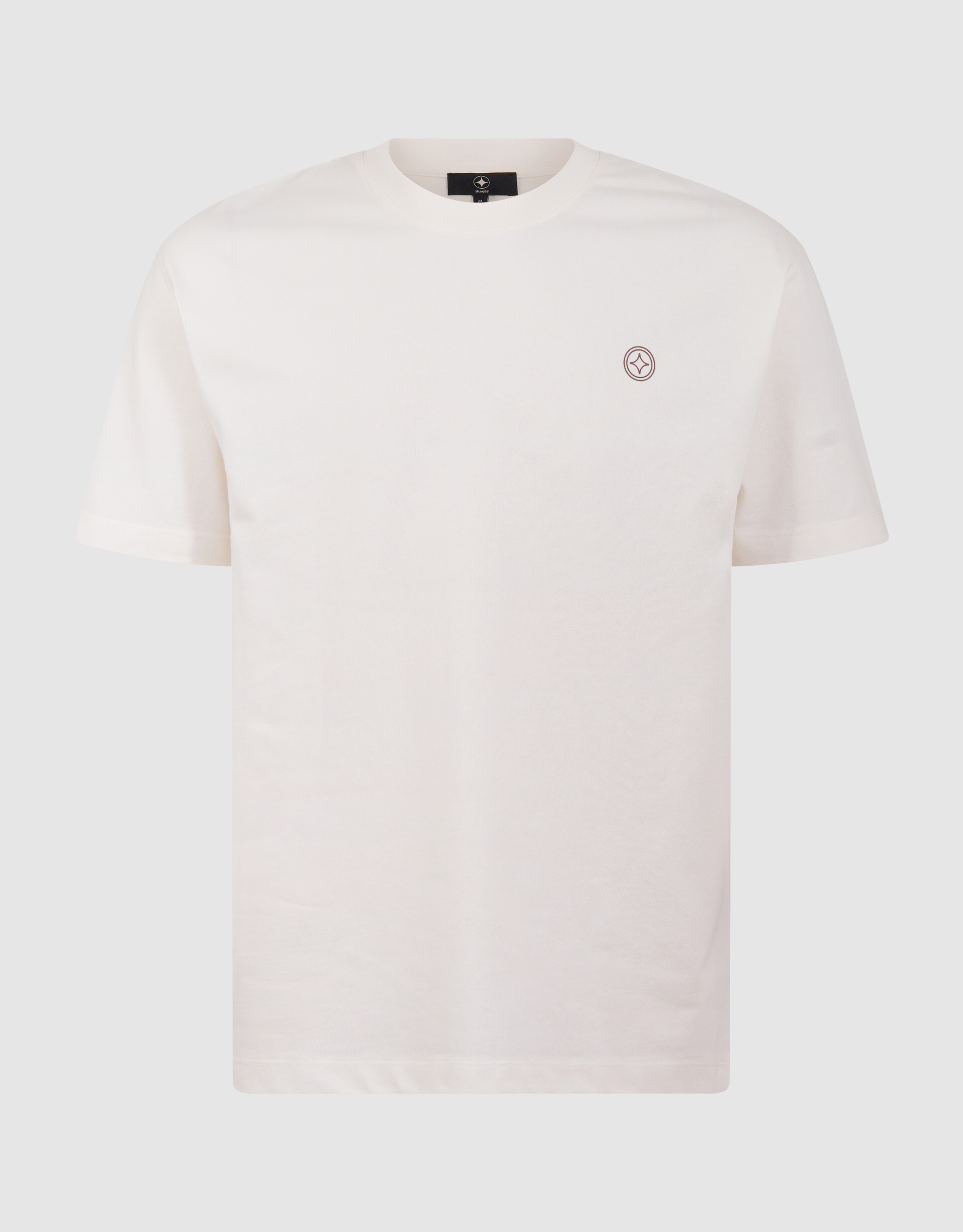 Spark T-shirt Gebroken Wit SHOEBY MEN