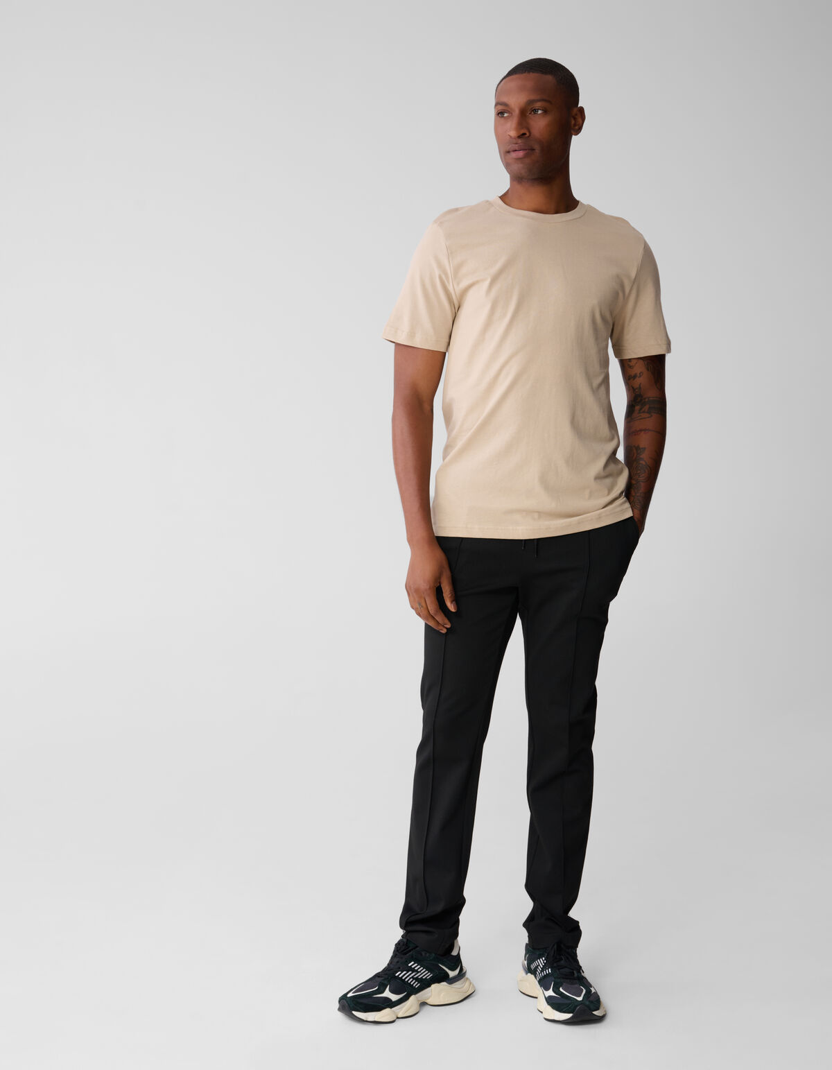 Regular Fit Broek Zwart SHOEBY MEN