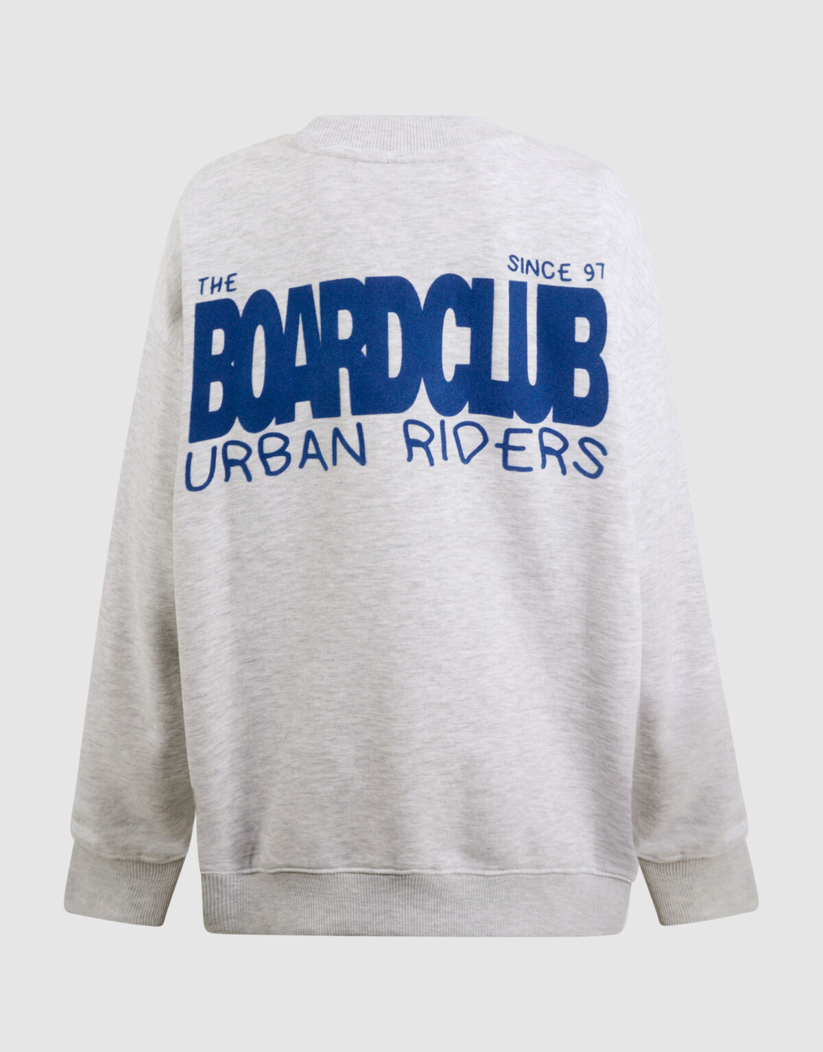 Boardclub Artwork Sweater Lichtgrijs SHOEBY BOYS