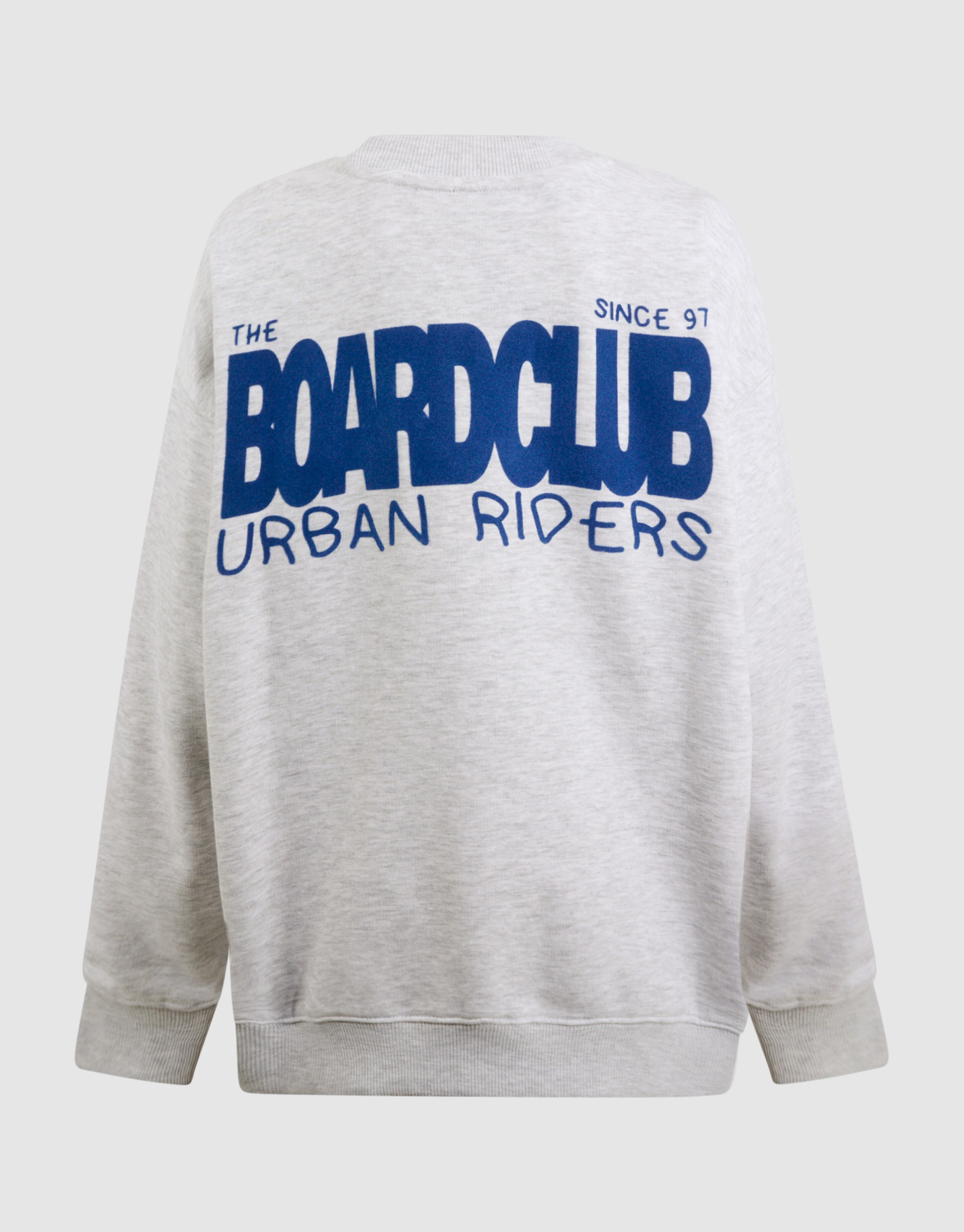 Boardclub Artwork Sweater Lichtgrijs SHOEBY BOYS