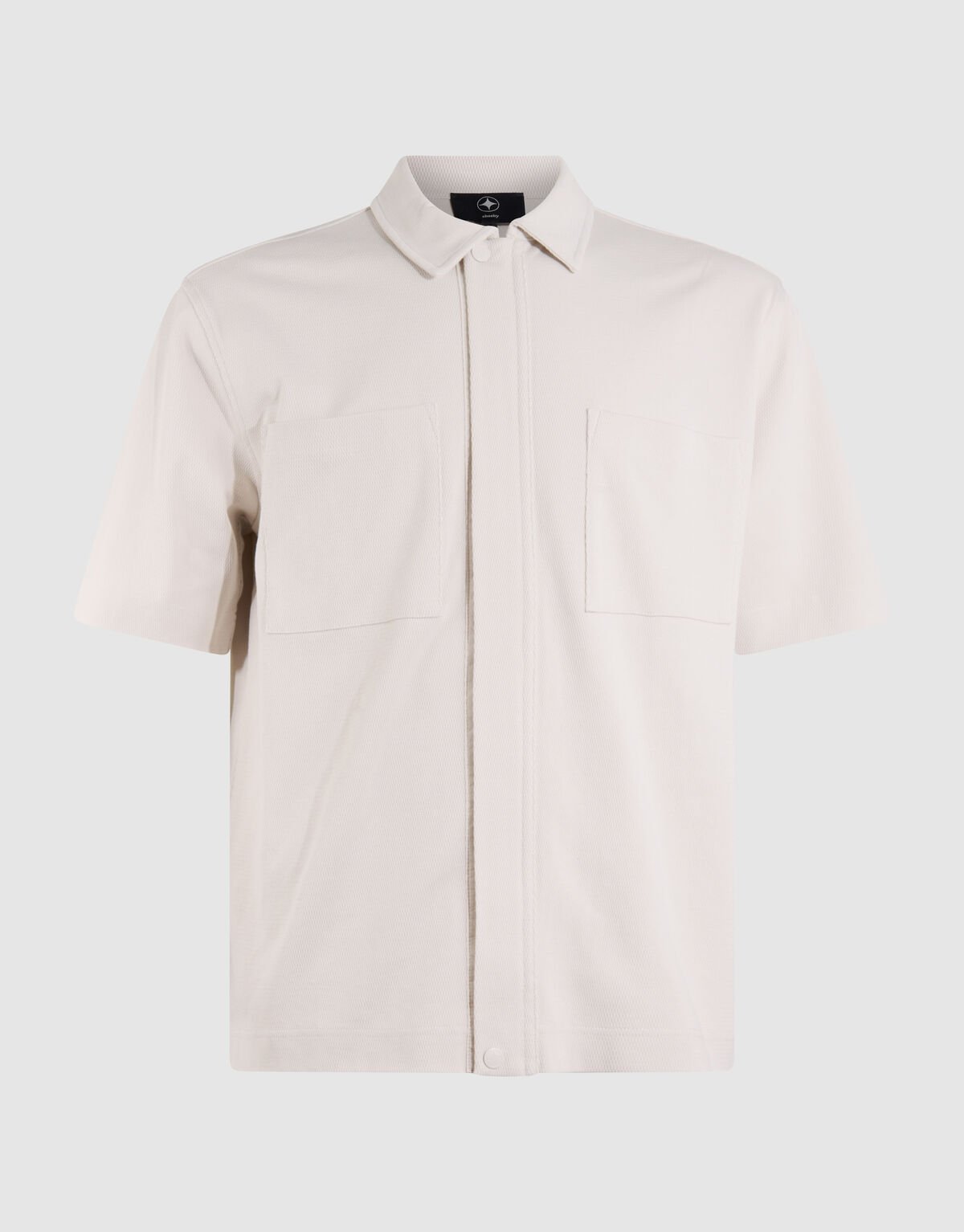 Zip Overshirt Lichtgrijs SHOEBY MEN