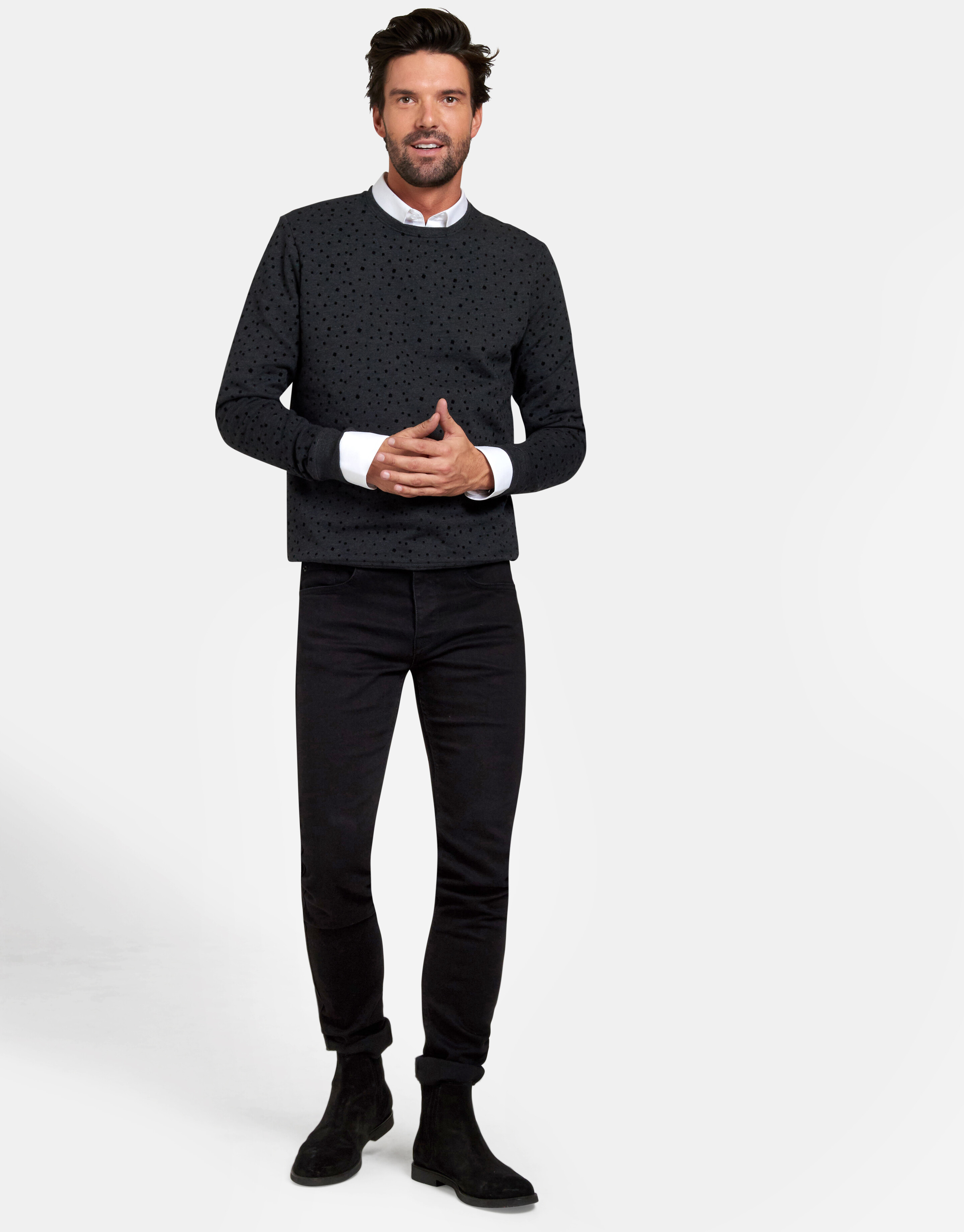 Lucas Slim Black Jeans L34 REFILL AUTHENTIC