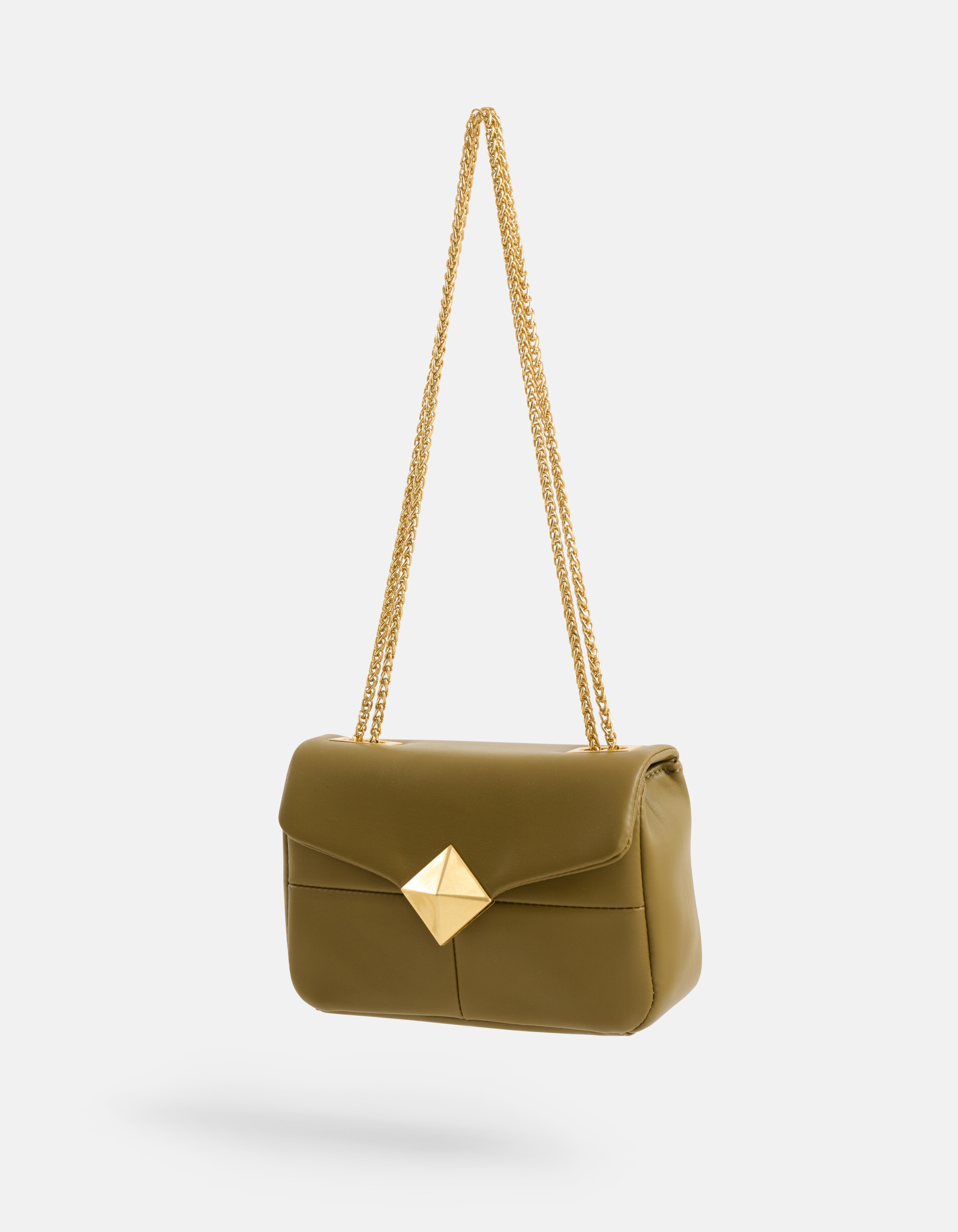 Stud Tas Donkergroen SHOEBY ACCESSOIRES