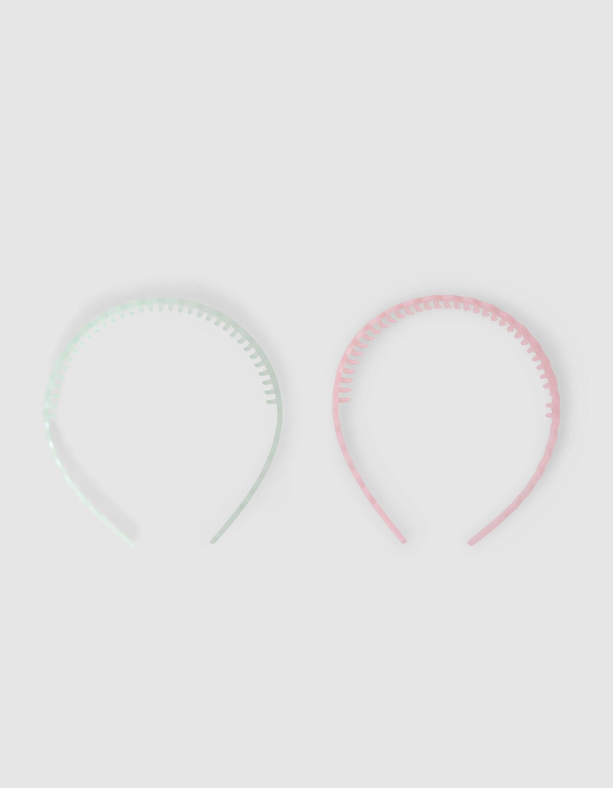 Wavy Haarband Set Roze/Blauw SHOEBY ACCESSOIRES