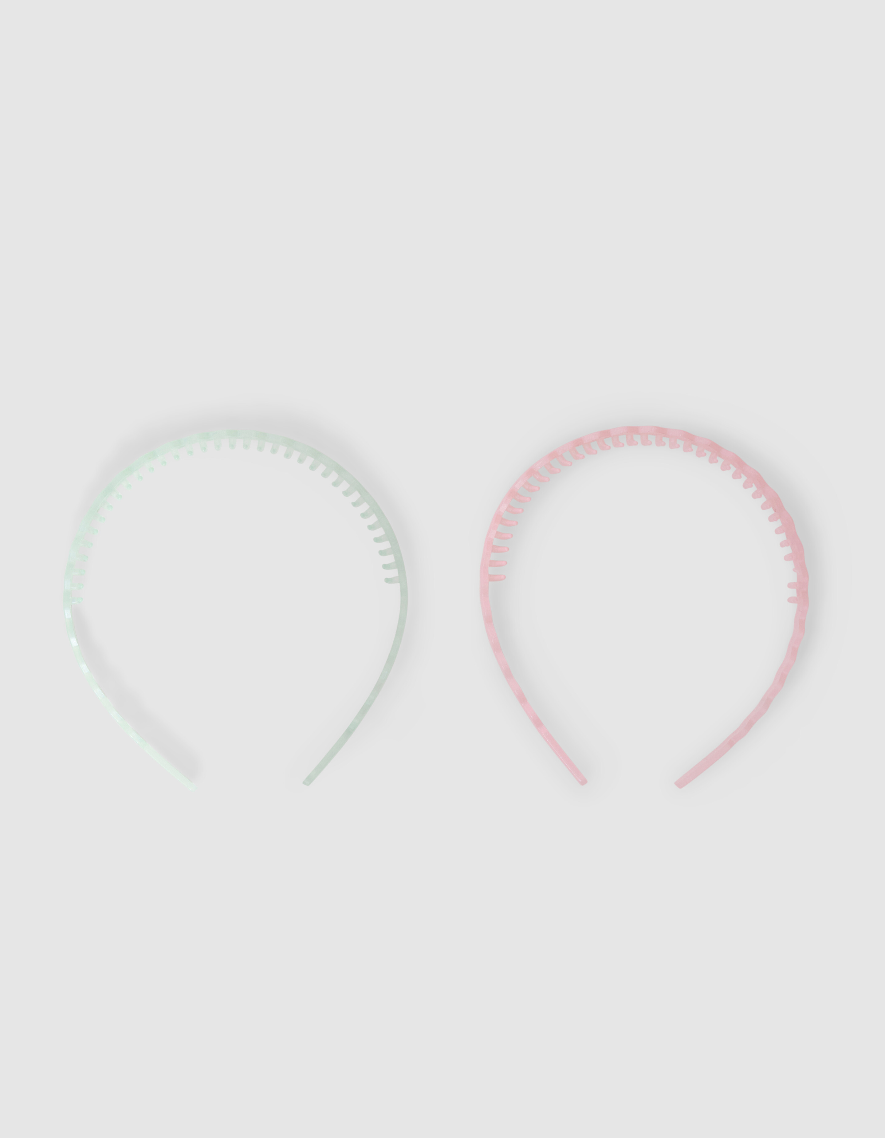 Wavy Haarband Set Roze/Blauw SHOEBY ACCESSOIRES