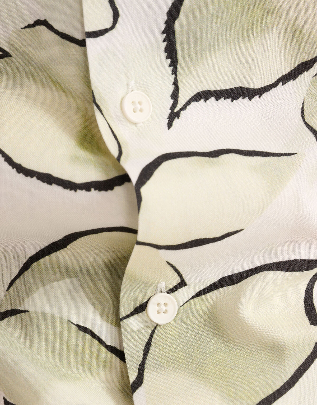 Artwork Overhemd Lichtgroen SHOEBY MEN