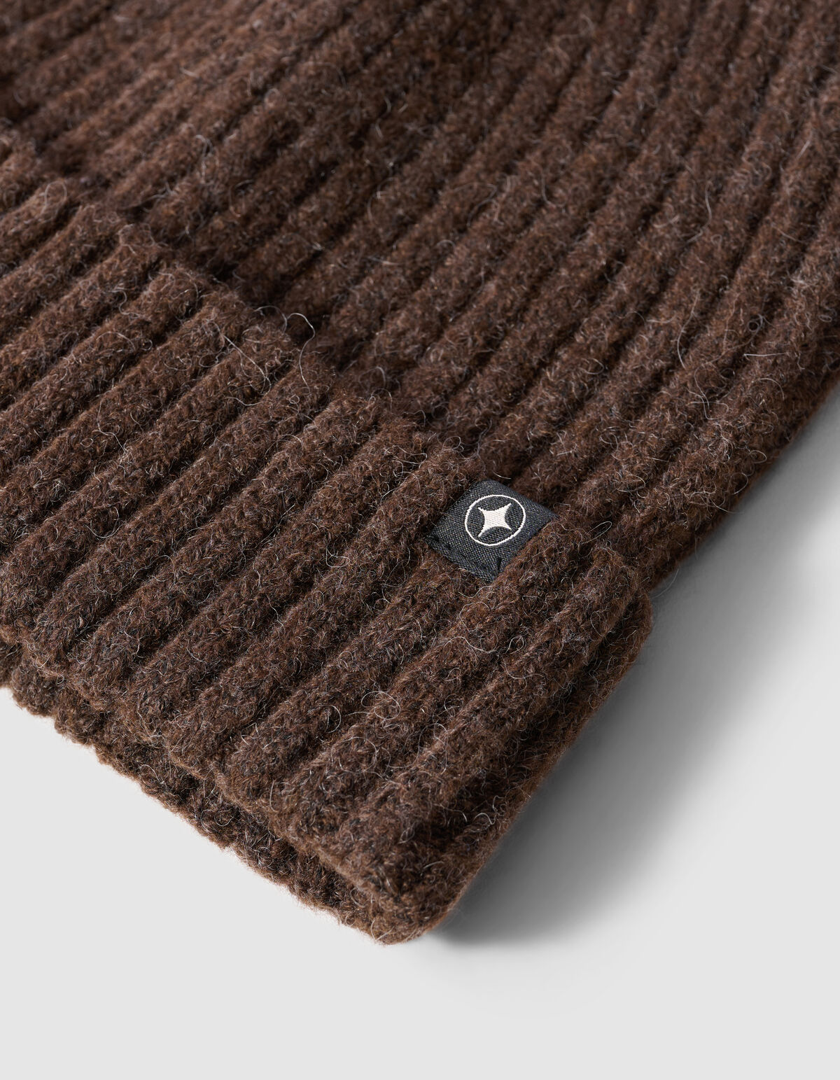 Rib Beanie Donkerbruin SHOEBY ACCESSOIRES