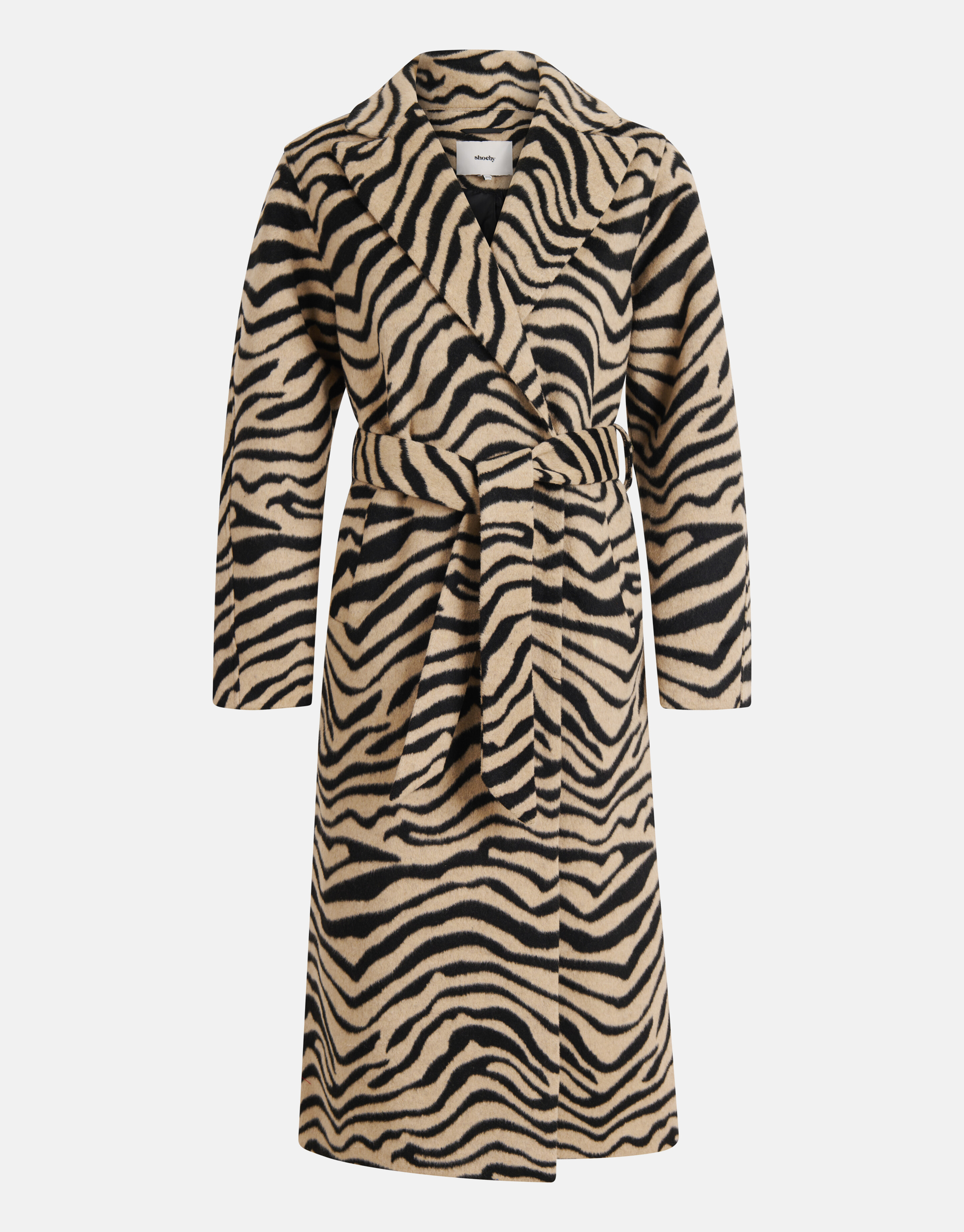 Zebra Jas Zwart/Beige SHOEBY WOMEN