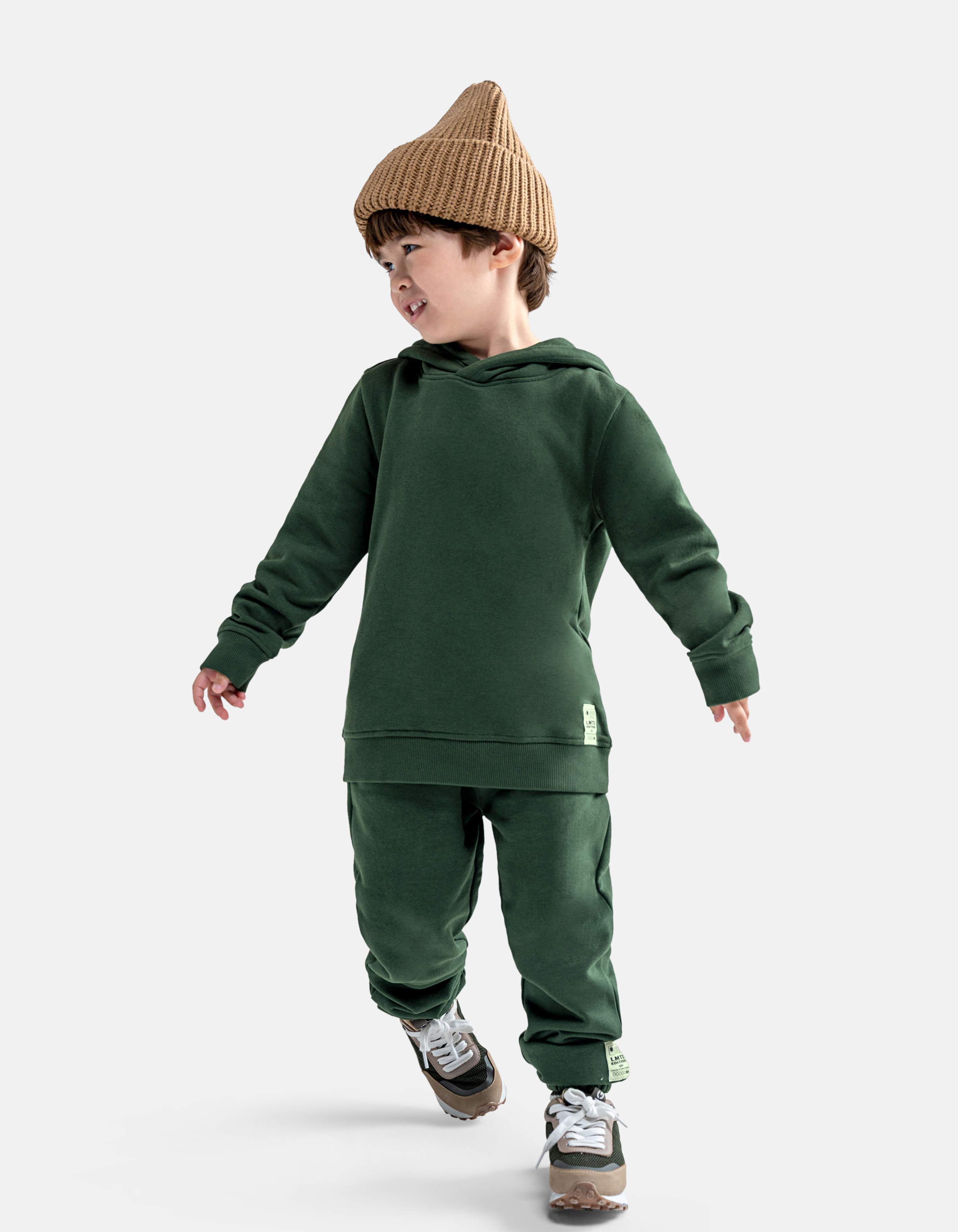 Joggingbroek Donkergroen SHOEBY BOYS