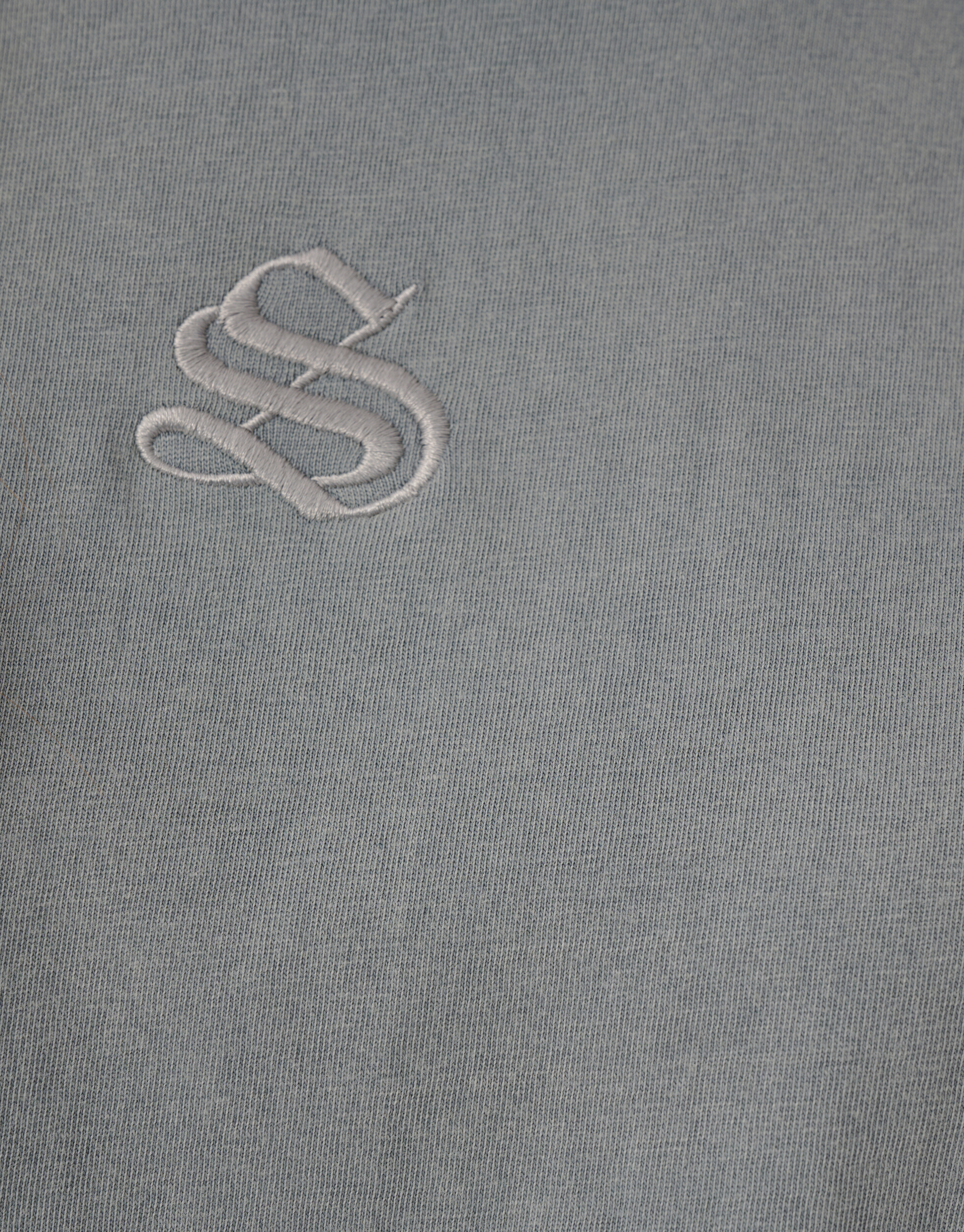 Washed Logo T-shirt Lichtgrijs SHOEBY WOMEN